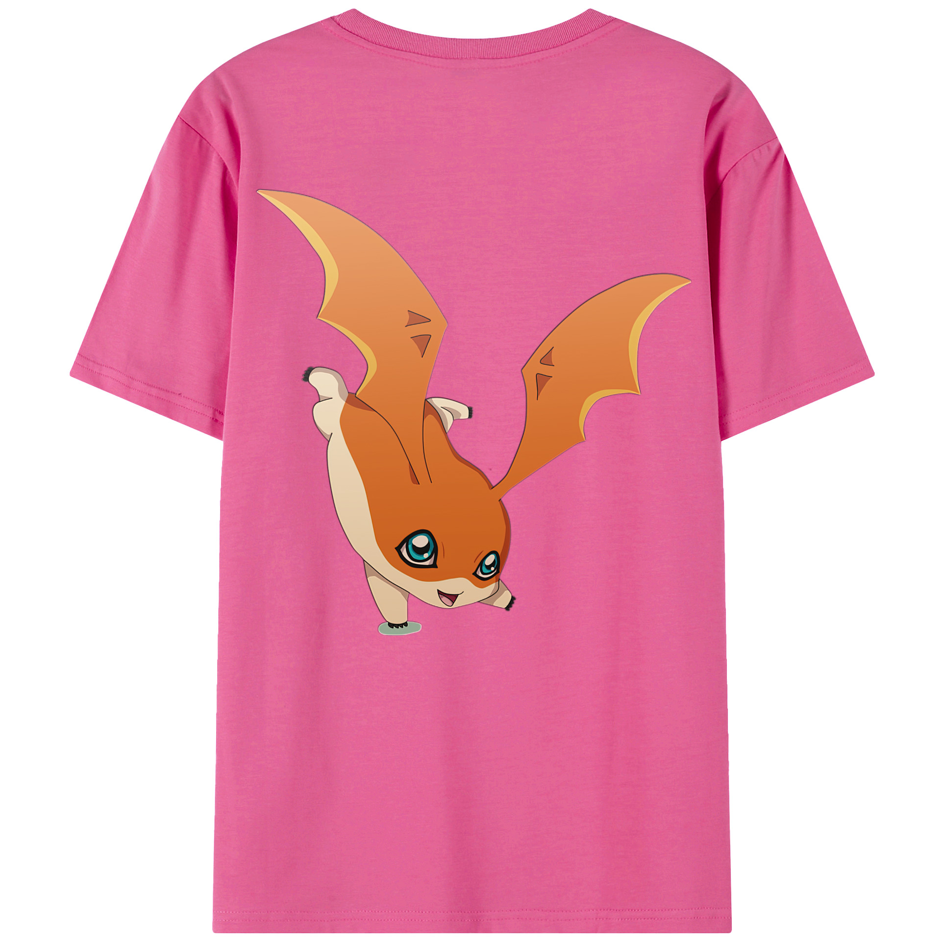 （画像用） Digimon デジタルモンスター/デジモン レディース半袖Tシャツ(バックプリント)
