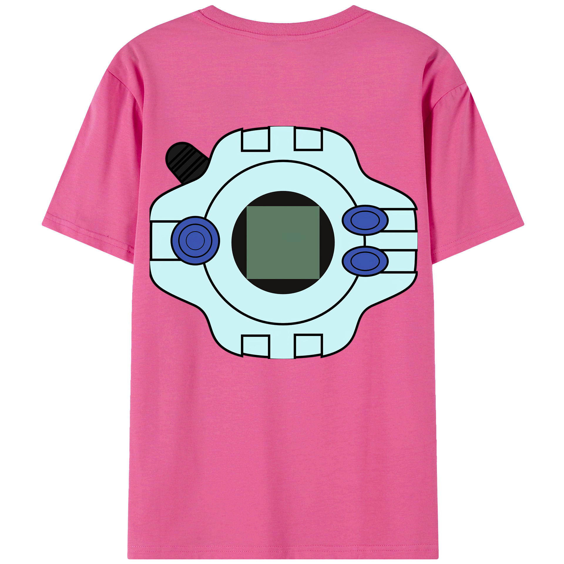 （画像用） Digimon デジタルモンスター/デジモン レディース半袖Tシャツ(バックプリント)