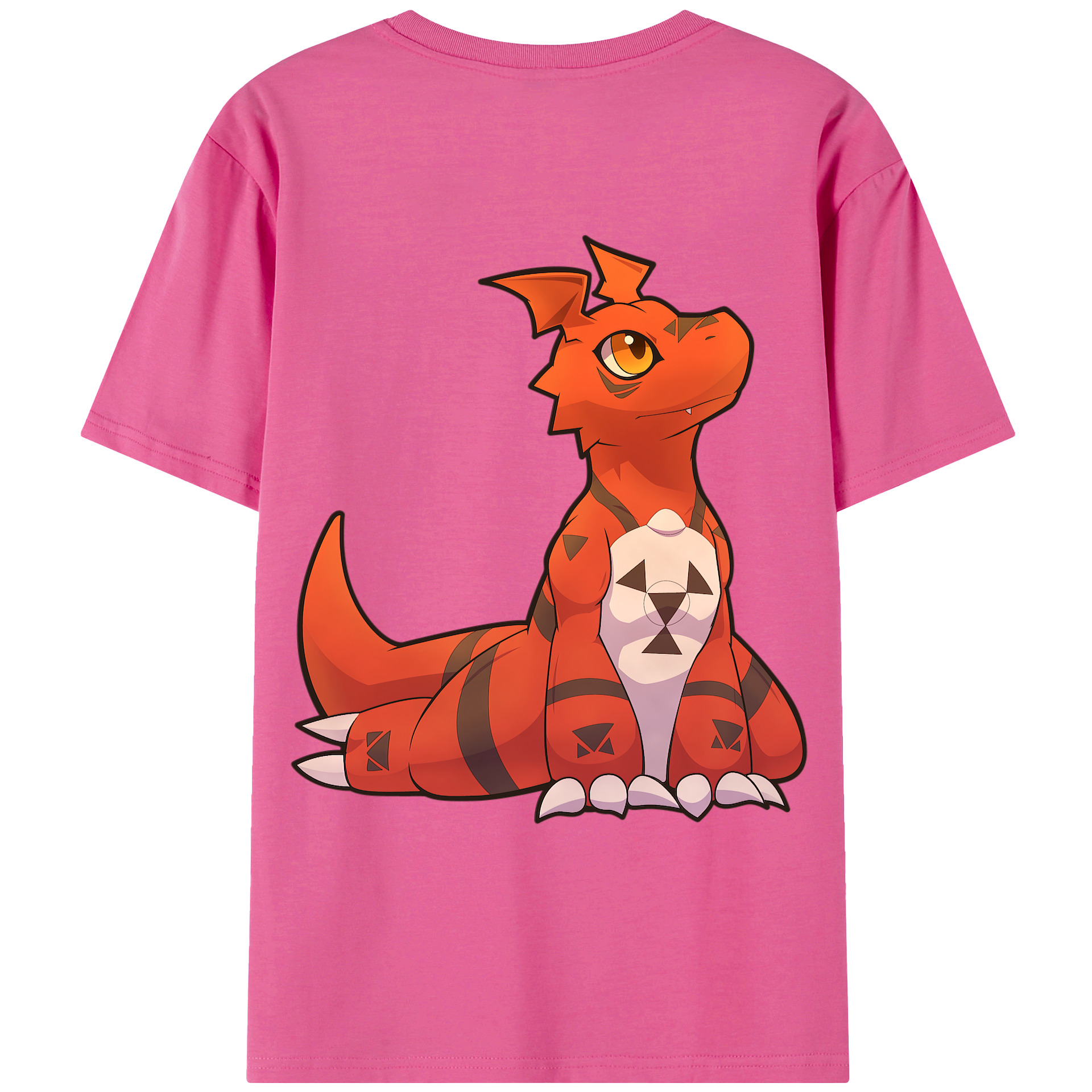 （画像用） Digimon デジタルモンスター/デジモン レディース半袖Tシャツ(バックプリント)