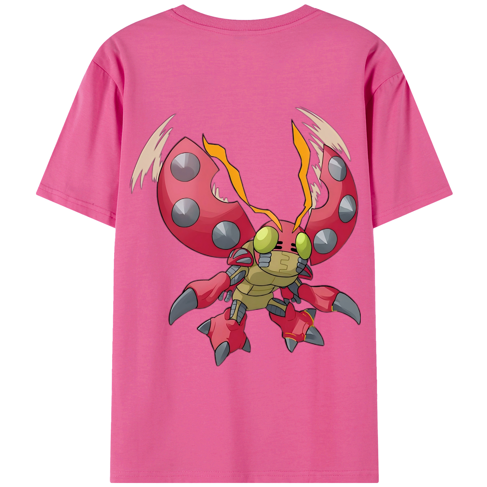 （画像用） Digimon デジタルモンスター/デジモン レディース半袖Tシャツ(バックプリント)