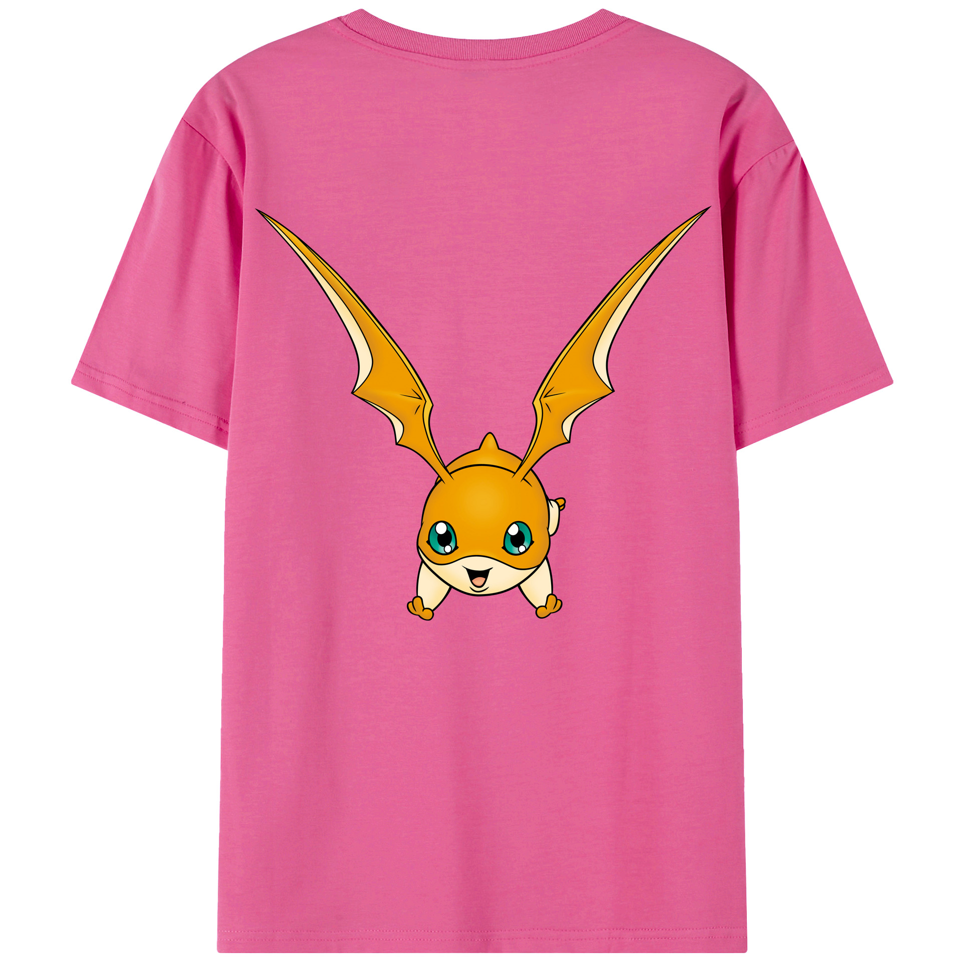 （画像用） Digimon デジタルモンスター/デジモン レディース半袖Tシャツ(バックプリント)