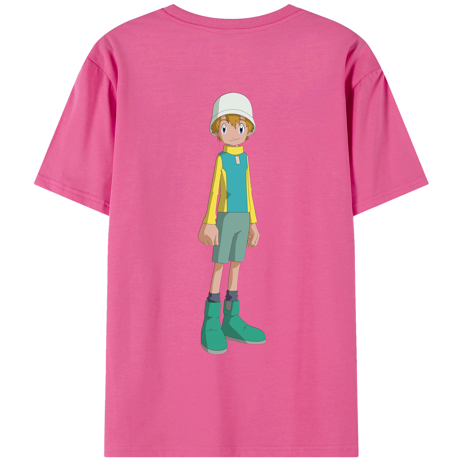 （画像用） Digimon デジタルモンスター/デジモン レディース半袖Tシャツ(バックプリント)