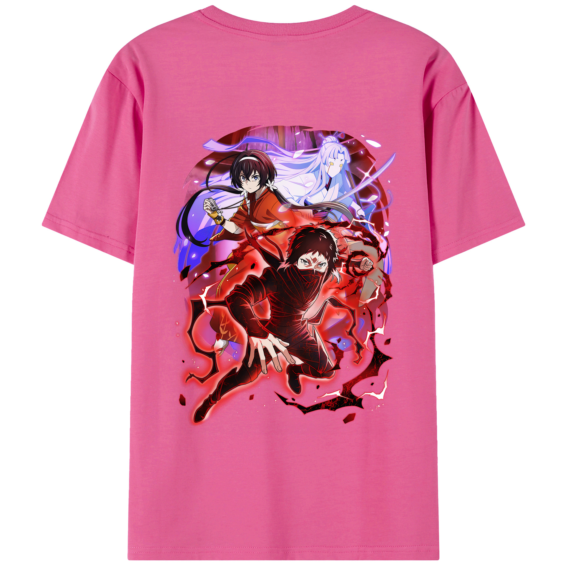 （画像用） Digimon デジタルモンスター/デジモン レディース半袖Tシャツ(バックプリント)