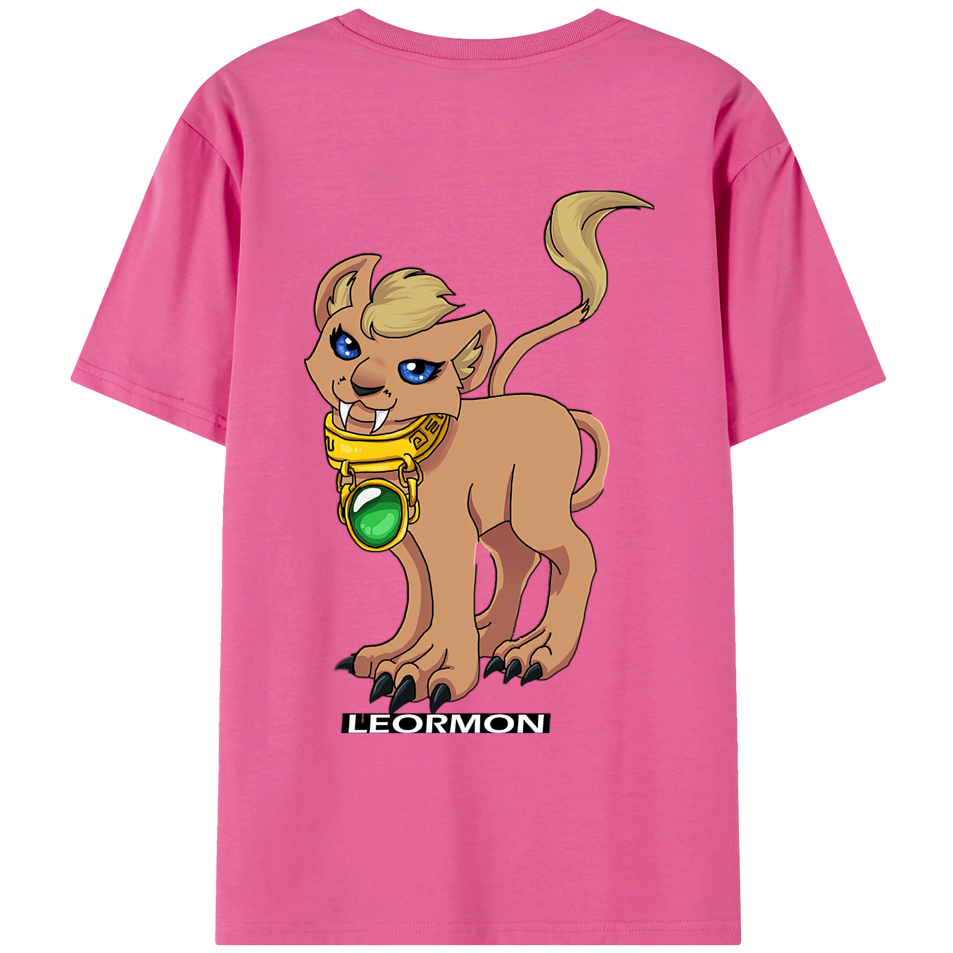 （画像用） Digimon デジタルモンスター/デジモン レディース半袖Tシャツ(バックプリント)