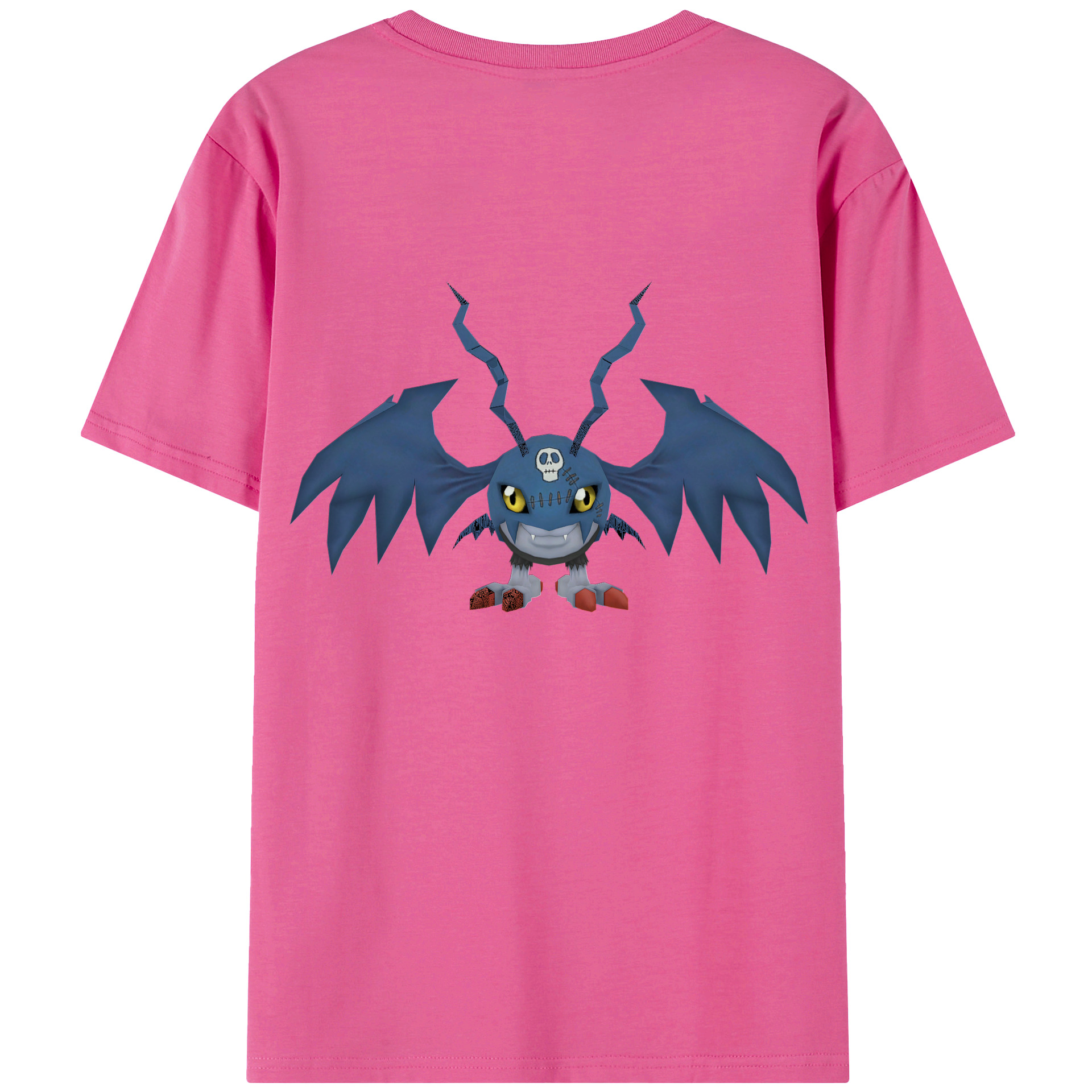 （画像用） Digimon デジタルモンスター/デジモン レディース半袖Tシャツ(バックプリント)