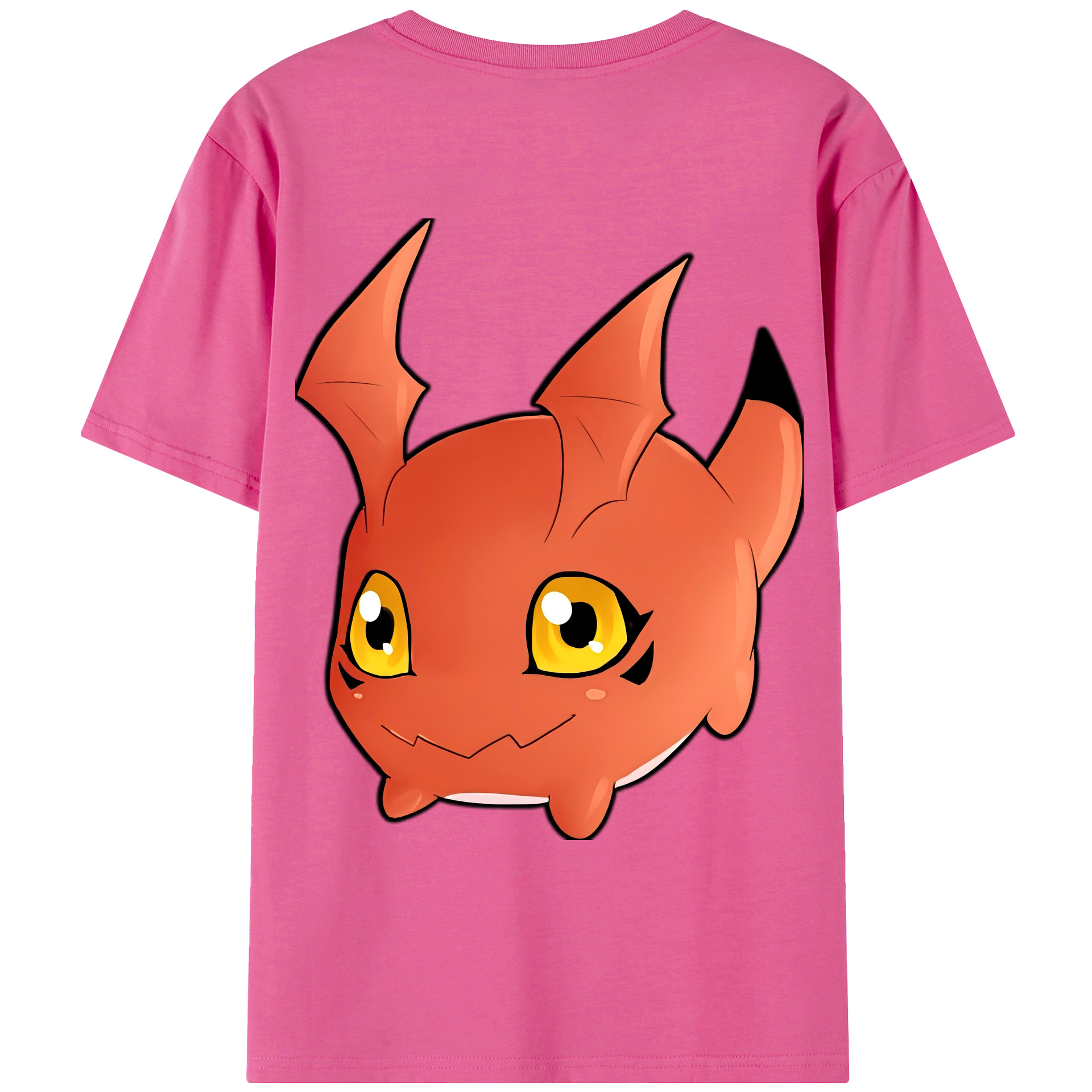 （画像用） Digimon デジタルモンスター/デジモン レディース半袖Tシャツ(バックプリント)