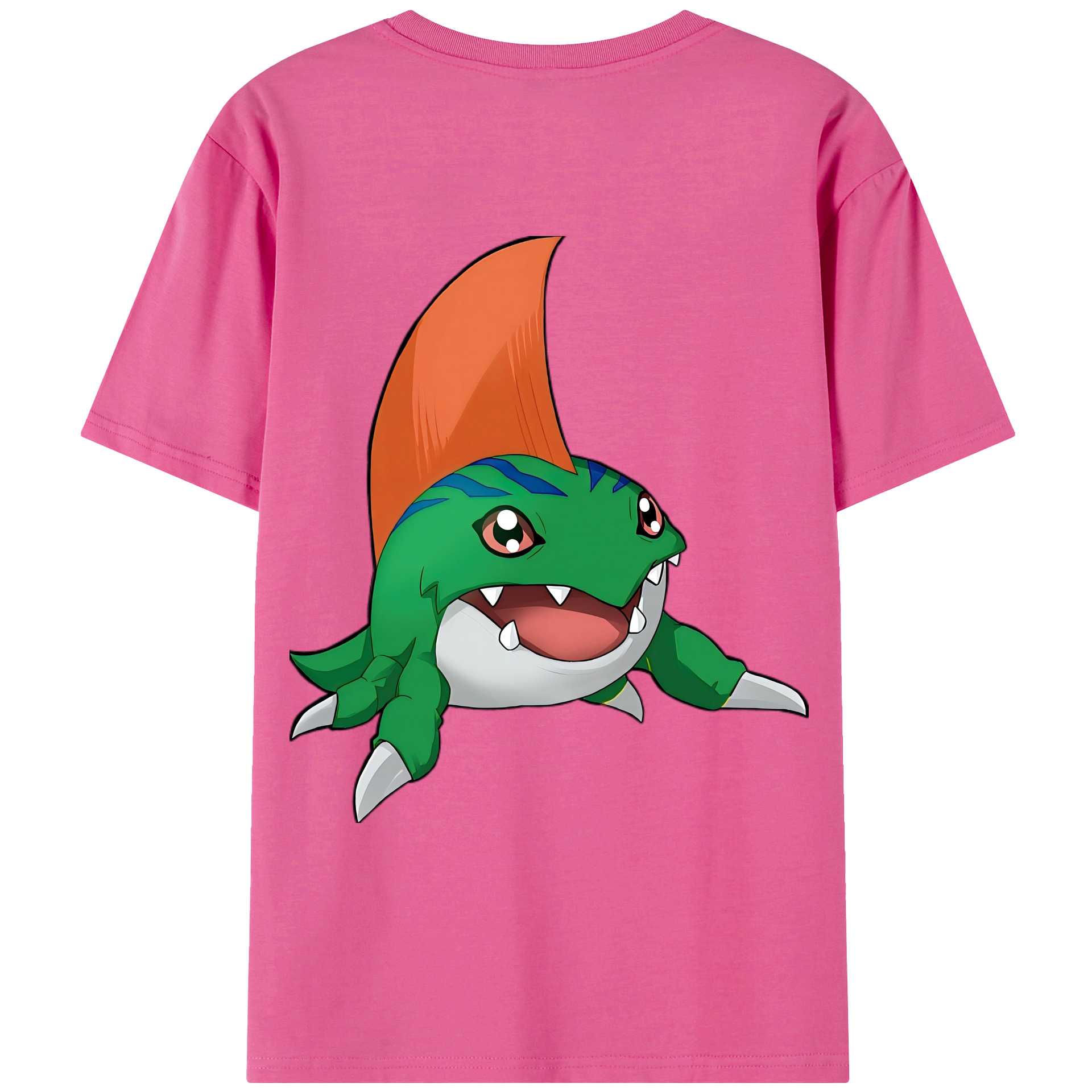 （画像用） Digimon デジタルモンスター/デジモン レディース半袖Tシャツ(バックプリント)