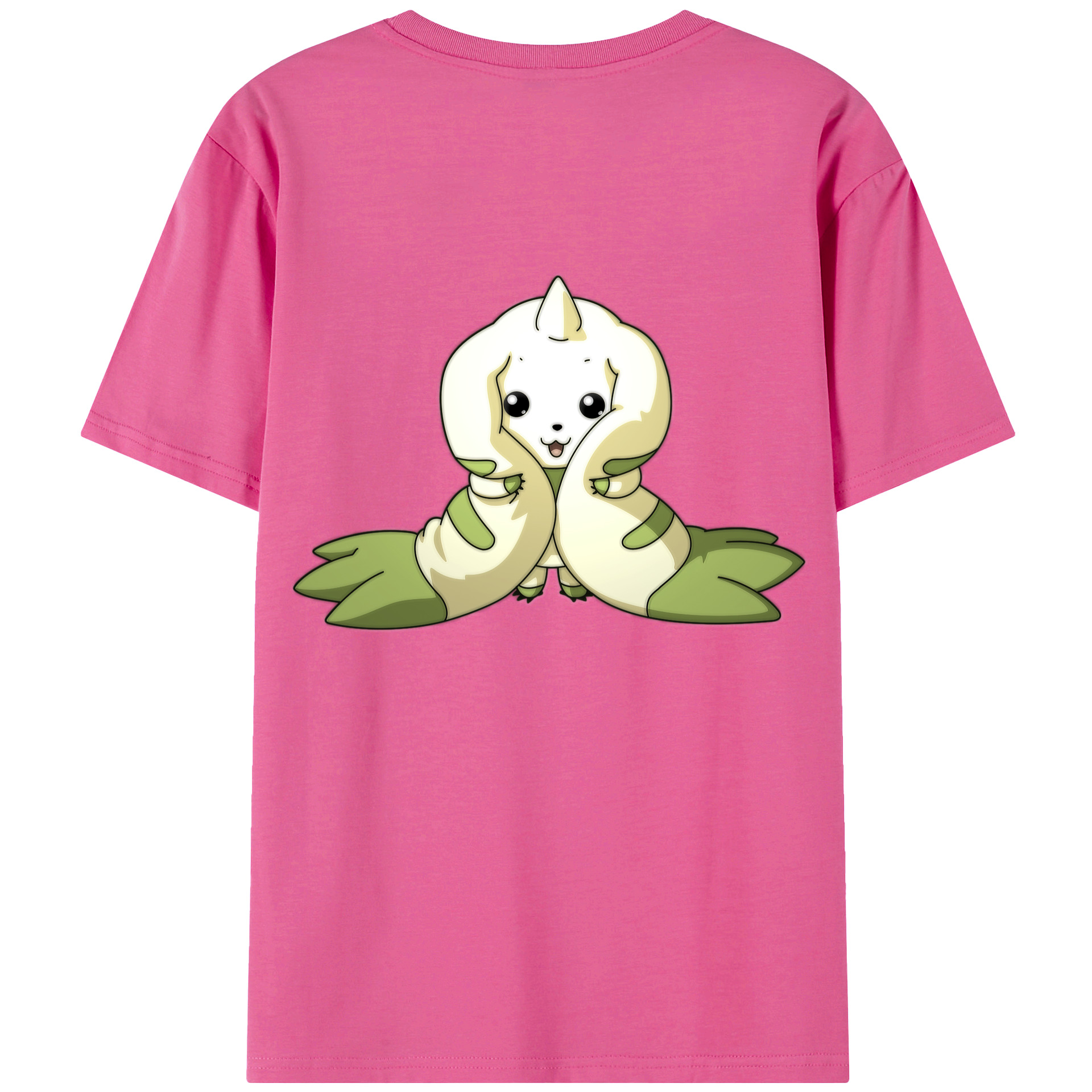 （画像用） Digimon デジタルモンスター/デジモン レディース半袖Tシャツ(バックプリント)