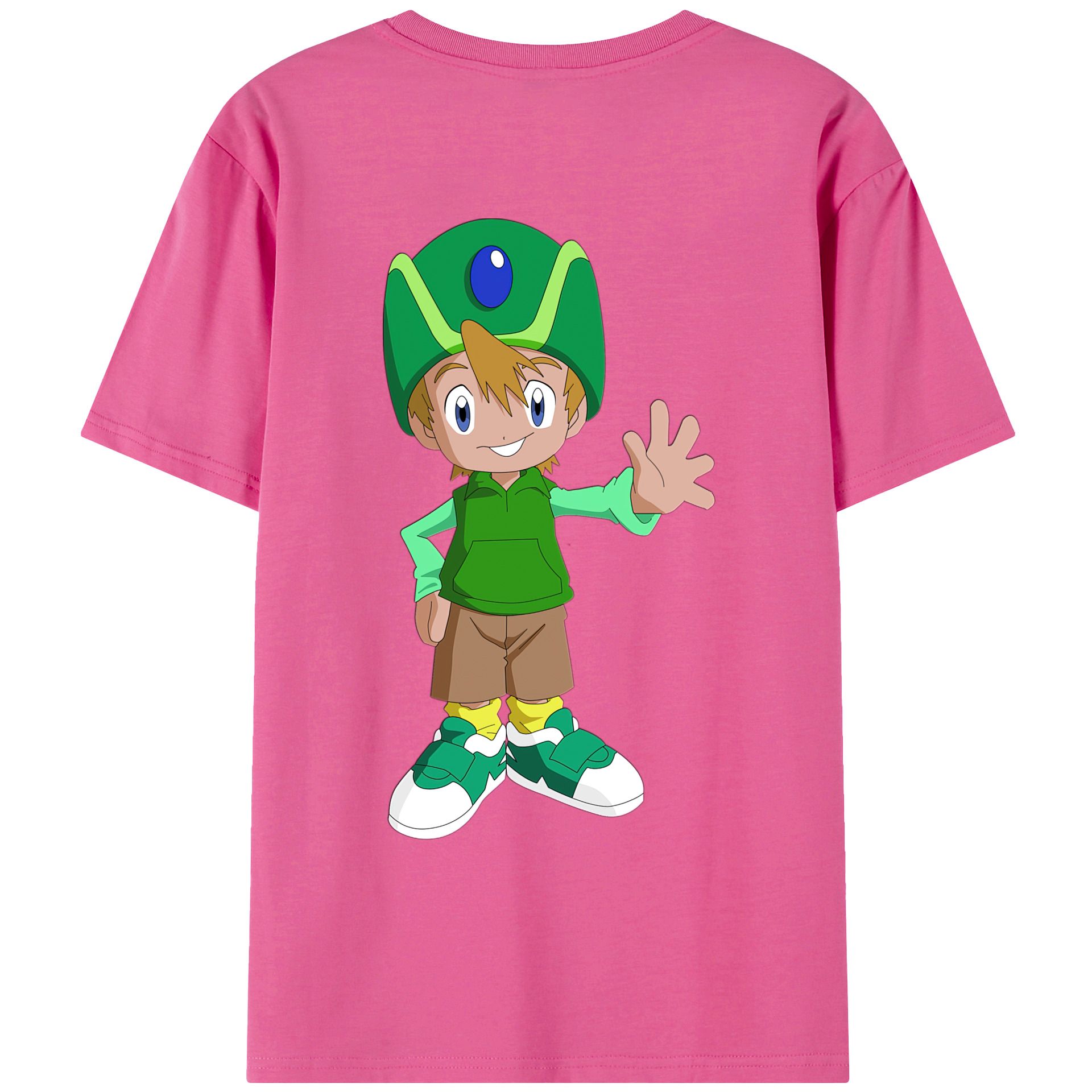 （画像用） Digimon デジタルモンスター/デジモン レディース半袖Tシャツ(バックプリント)