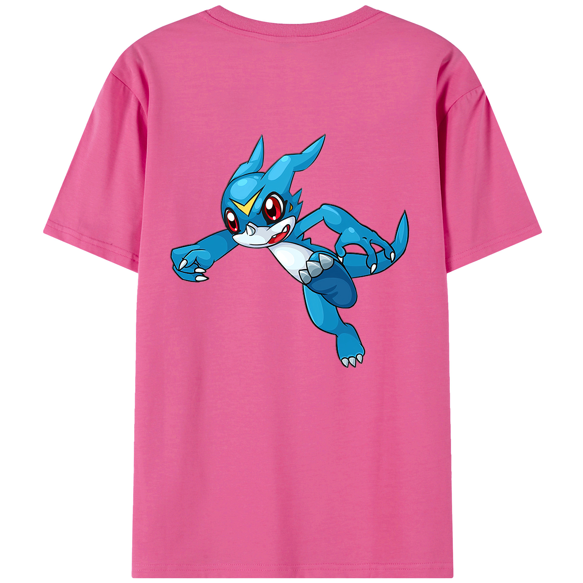 （画像用） Digimon デジタルモンスター/デジモン レディース半袖Tシャツ(バックプリント)