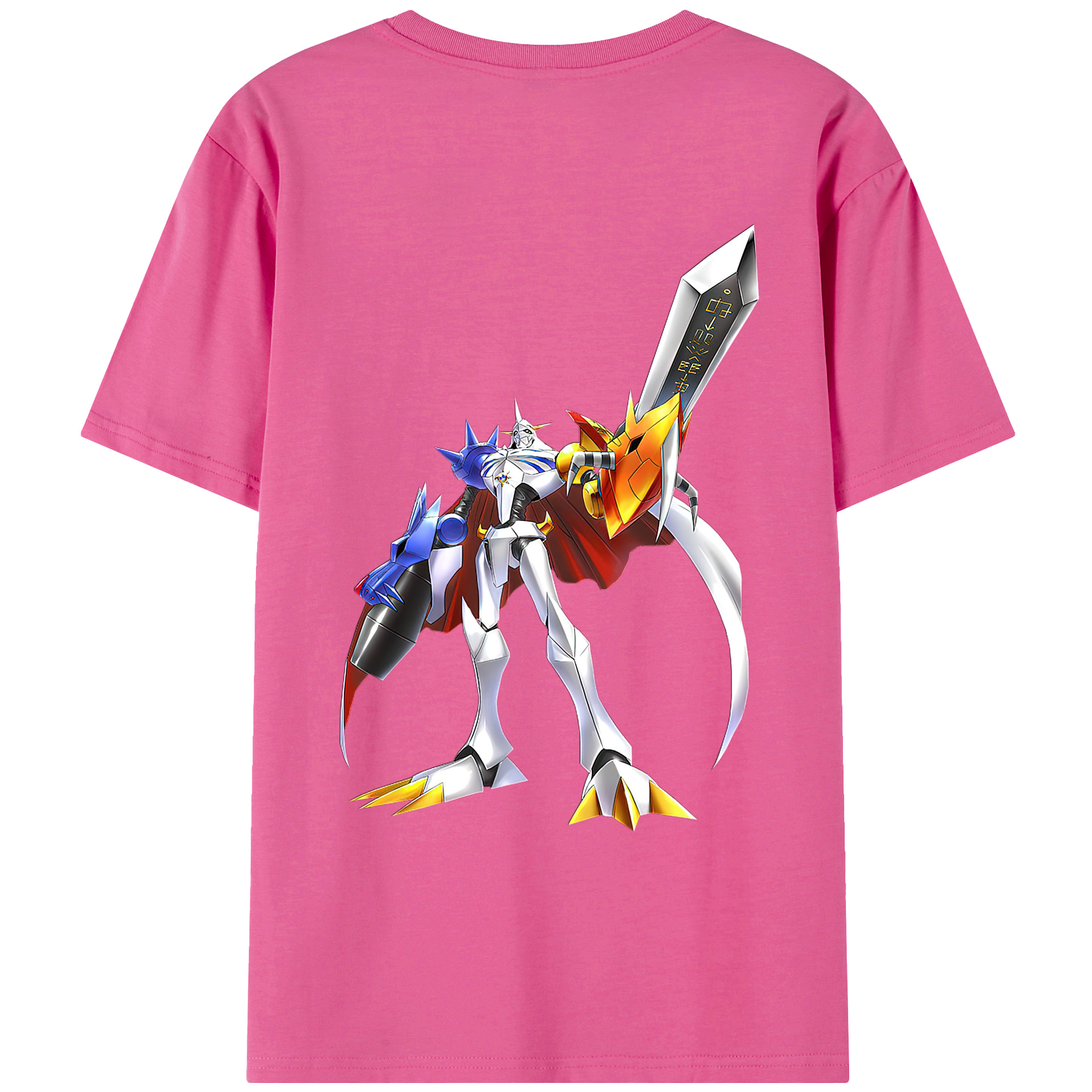 （画像用） Digimon デジタルモンスター/デジモン レディース半袖Tシャツ(バックプリント)