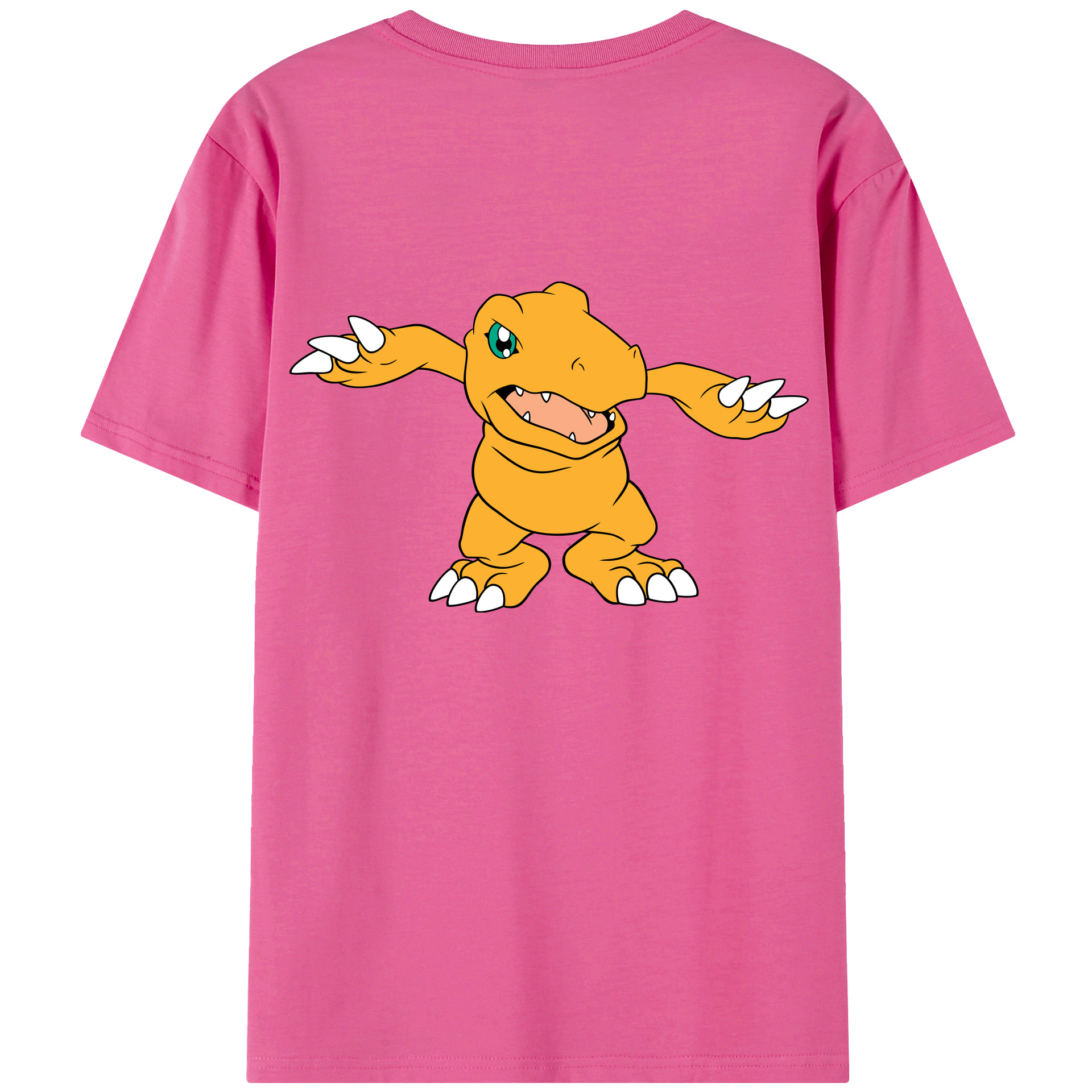 （画像用） Digimon デジタルモンスター/デジモン レディース半袖Tシャツ(バックプリント)