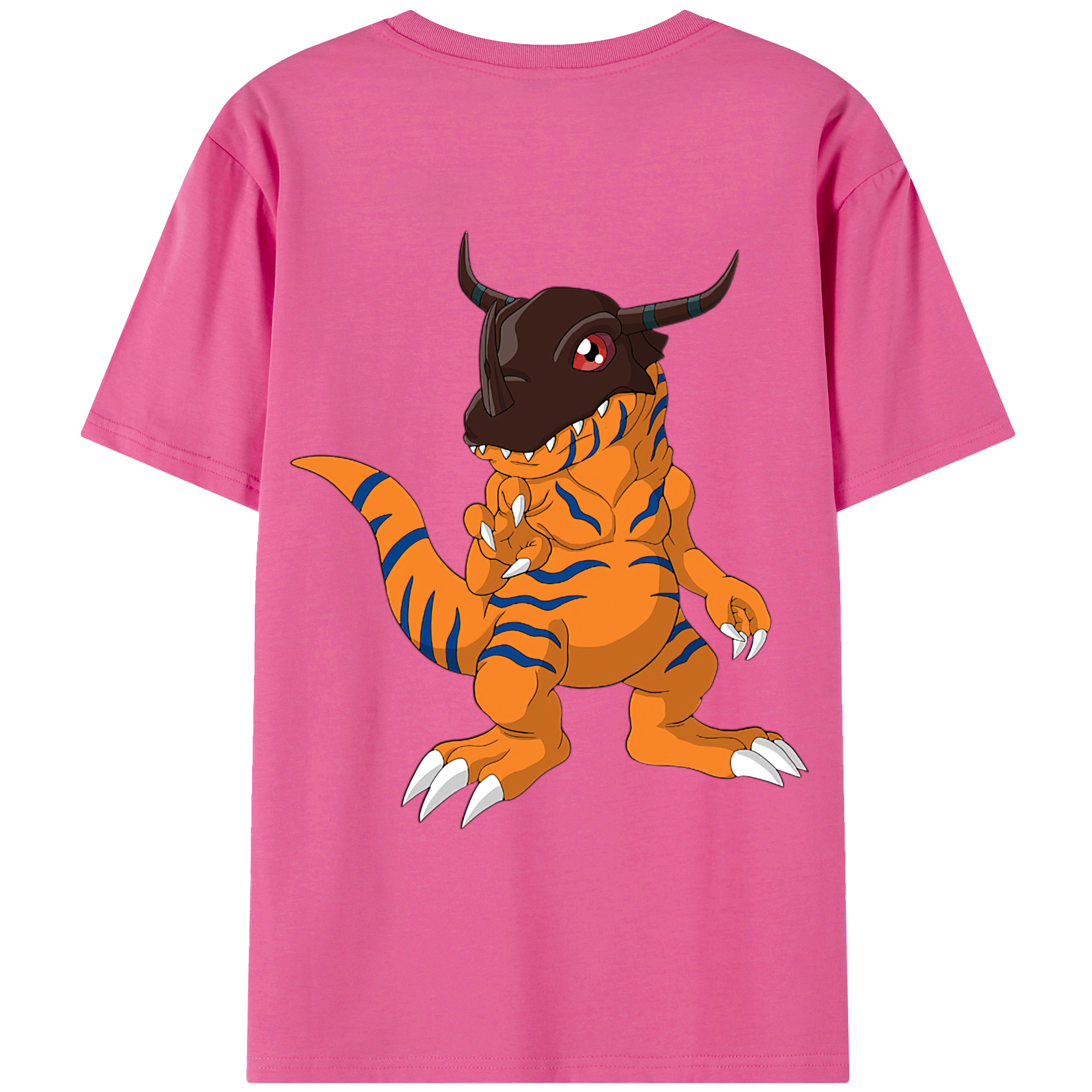 （画像用） Digimon デジタルモンスター/デジモン レディース半袖Tシャツ(バックプリント)