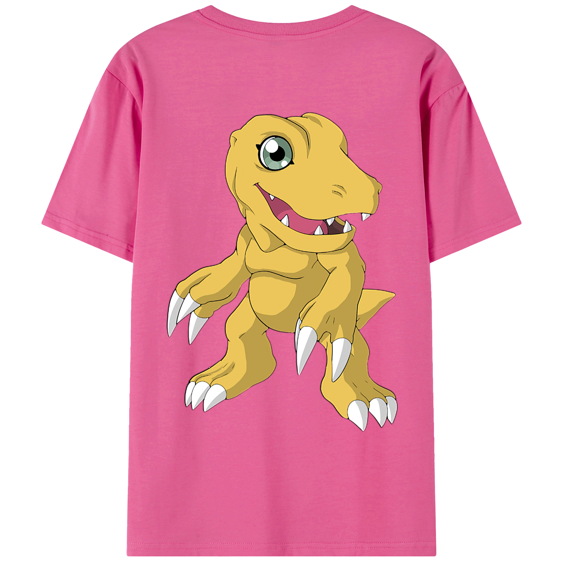 （画像用） Digimon デジタルモンスター/デジモン レディース半袖Tシャツ(バックプリント)
