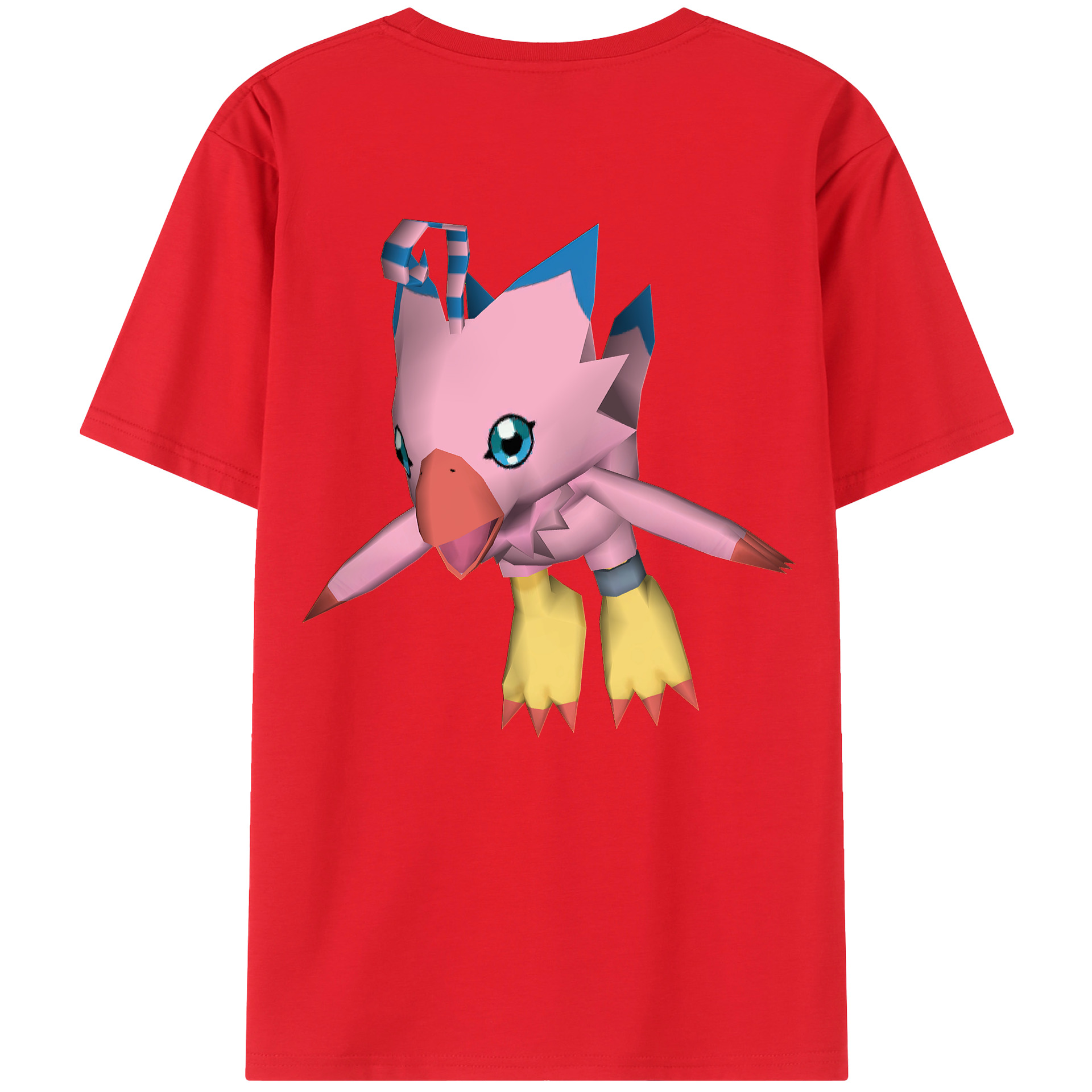 （画像用） Digimon デジタルモンスター/デジモン レディース半袖Tシャツ(バックプリント)