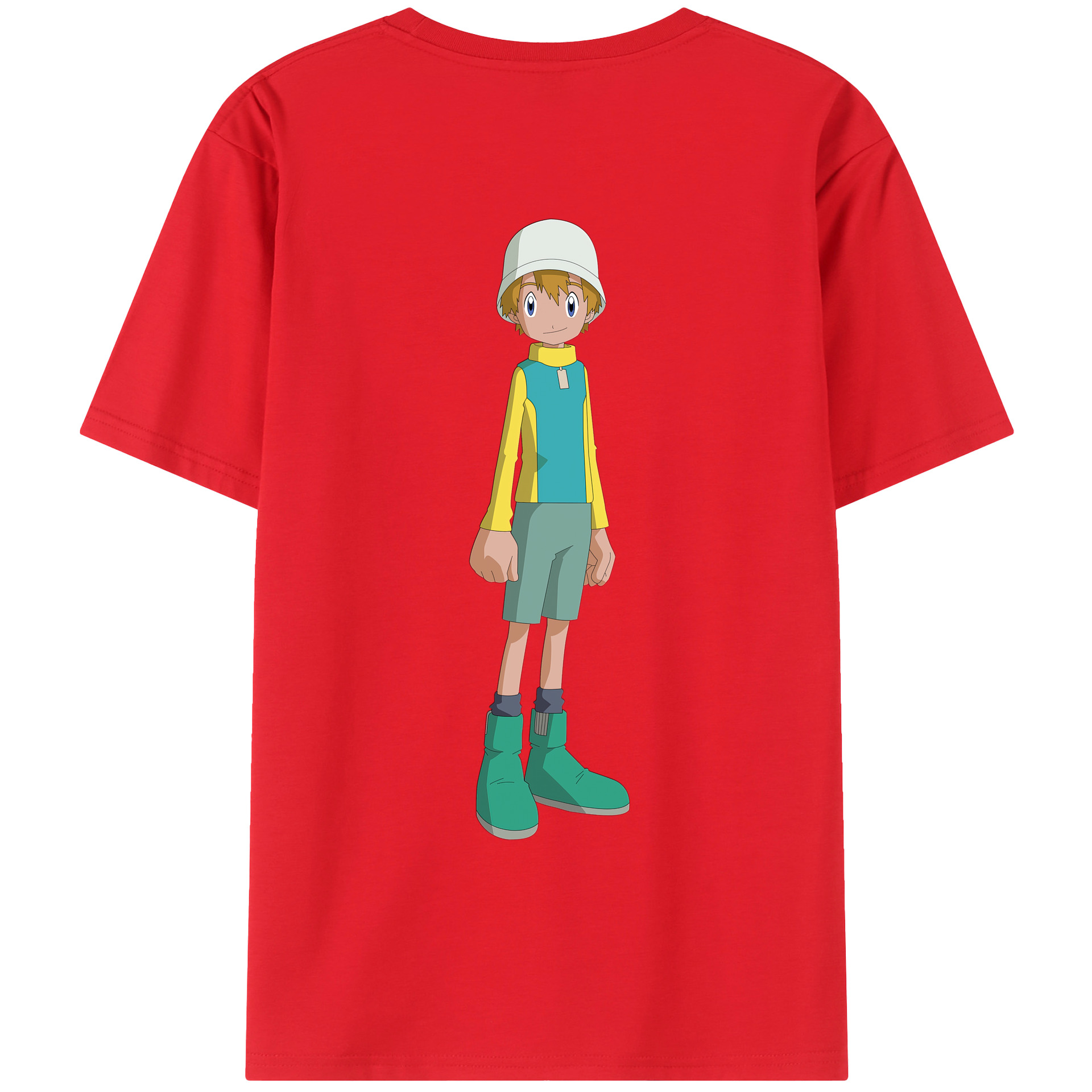 （画像用） Digimon デジタルモンスター/デジモン レディース半袖Tシャツ(バックプリント)