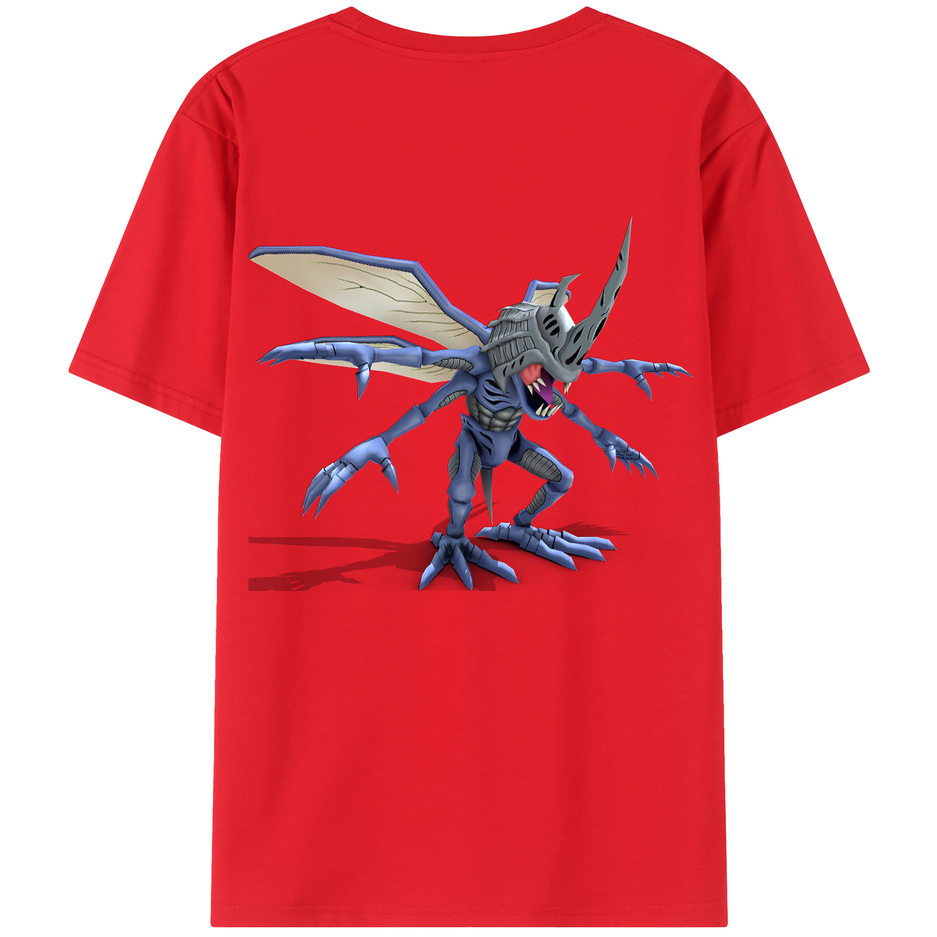 （画像用） Digimon デジタルモンスター/デジモン レディース半袖Tシャツ(バックプリント)