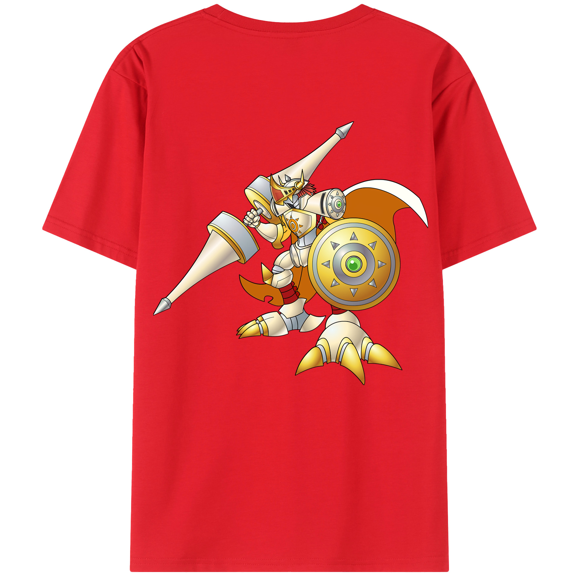 （画像用） Digimon デジタルモンスター/デジモン レディース半袖Tシャツ(バックプリント)