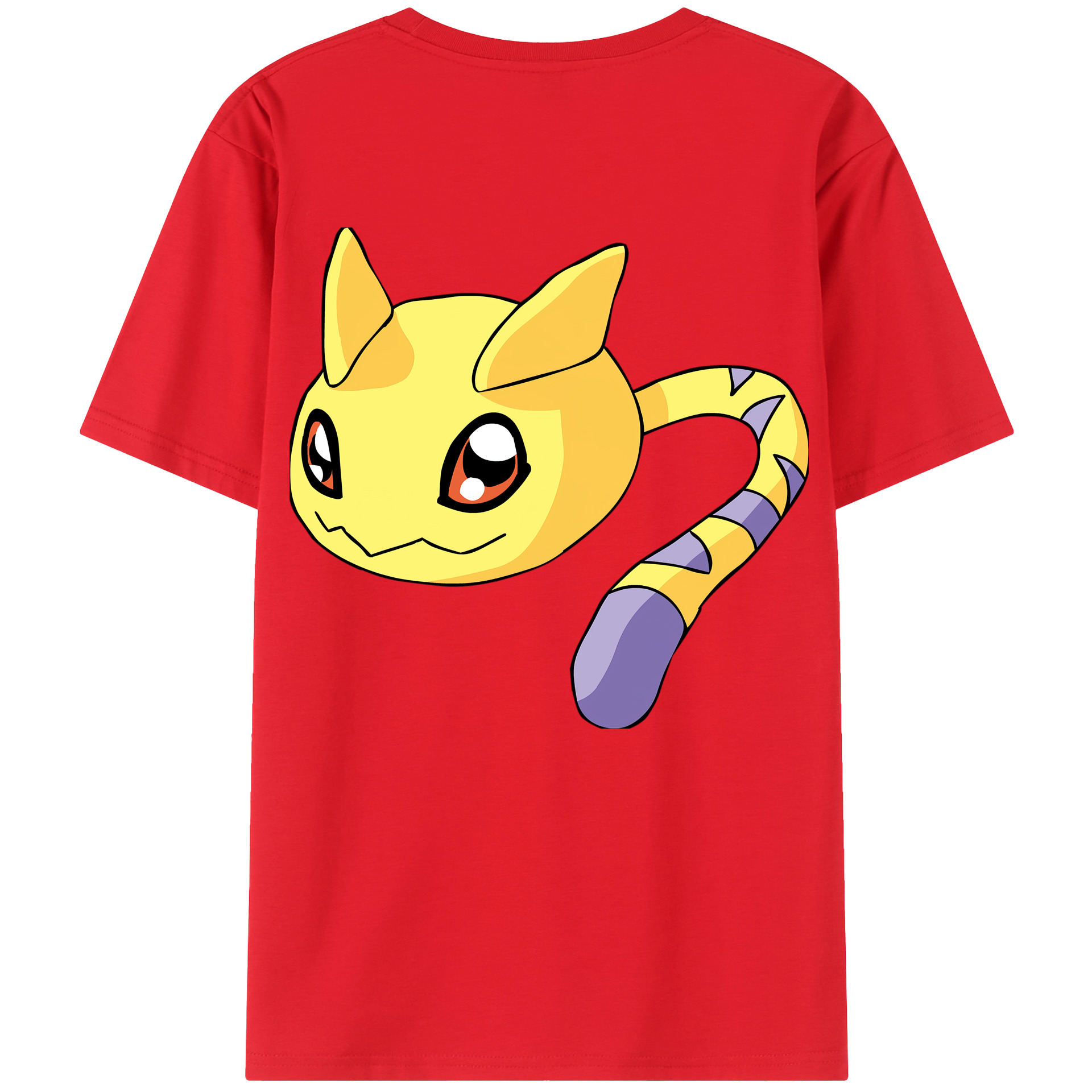 （画像用） Digimon デジタルモンスター/デジモン レディース半袖Tシャツ(バックプリント)