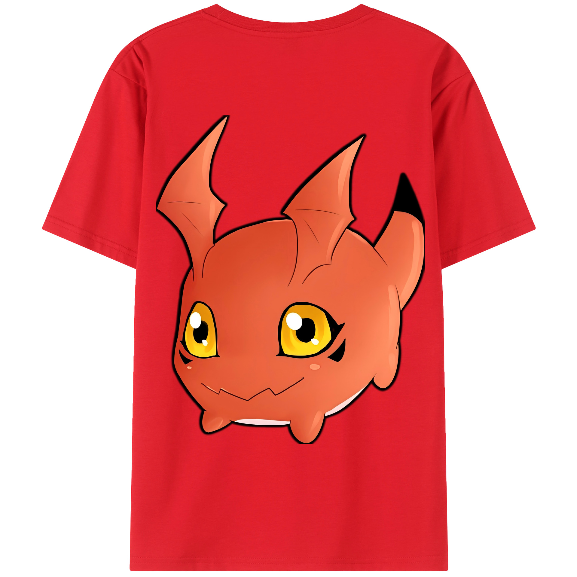 （画像用） Digimon デジタルモンスター/デジモン レディース半袖Tシャツ(バックプリント)