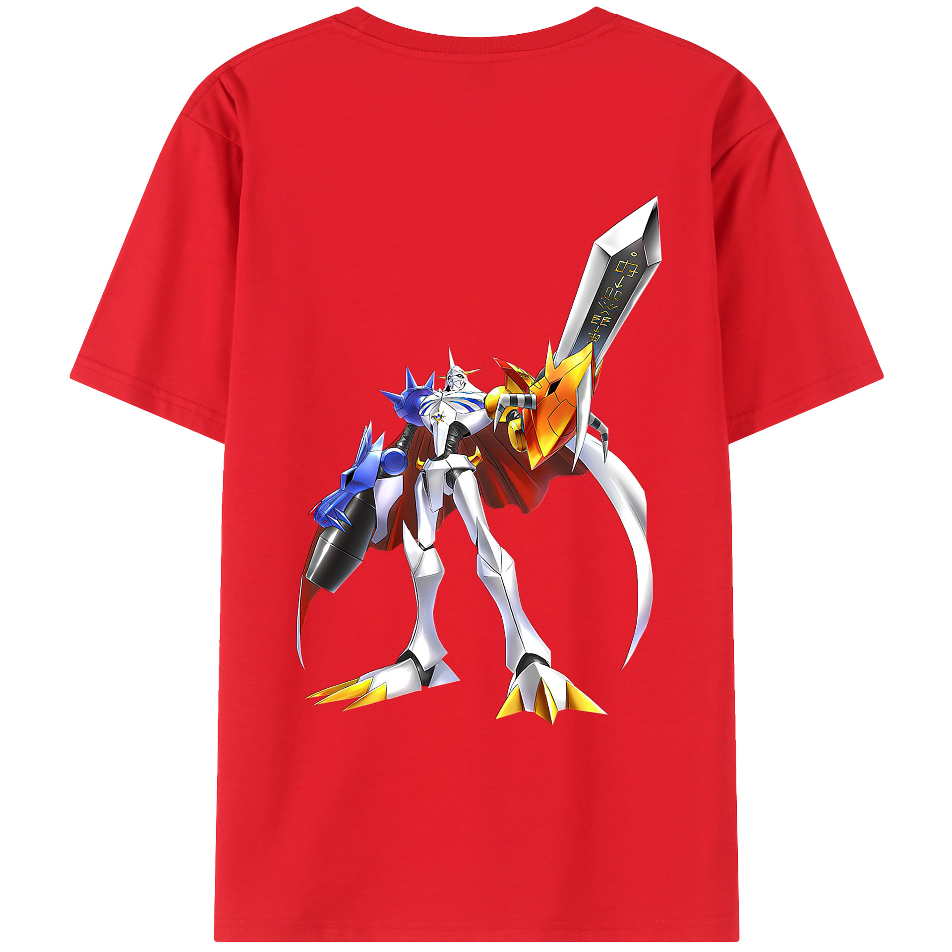 （画像用） Digimon デジタルモンスター/デジモン レディース半袖Tシャツ(バックプリント)