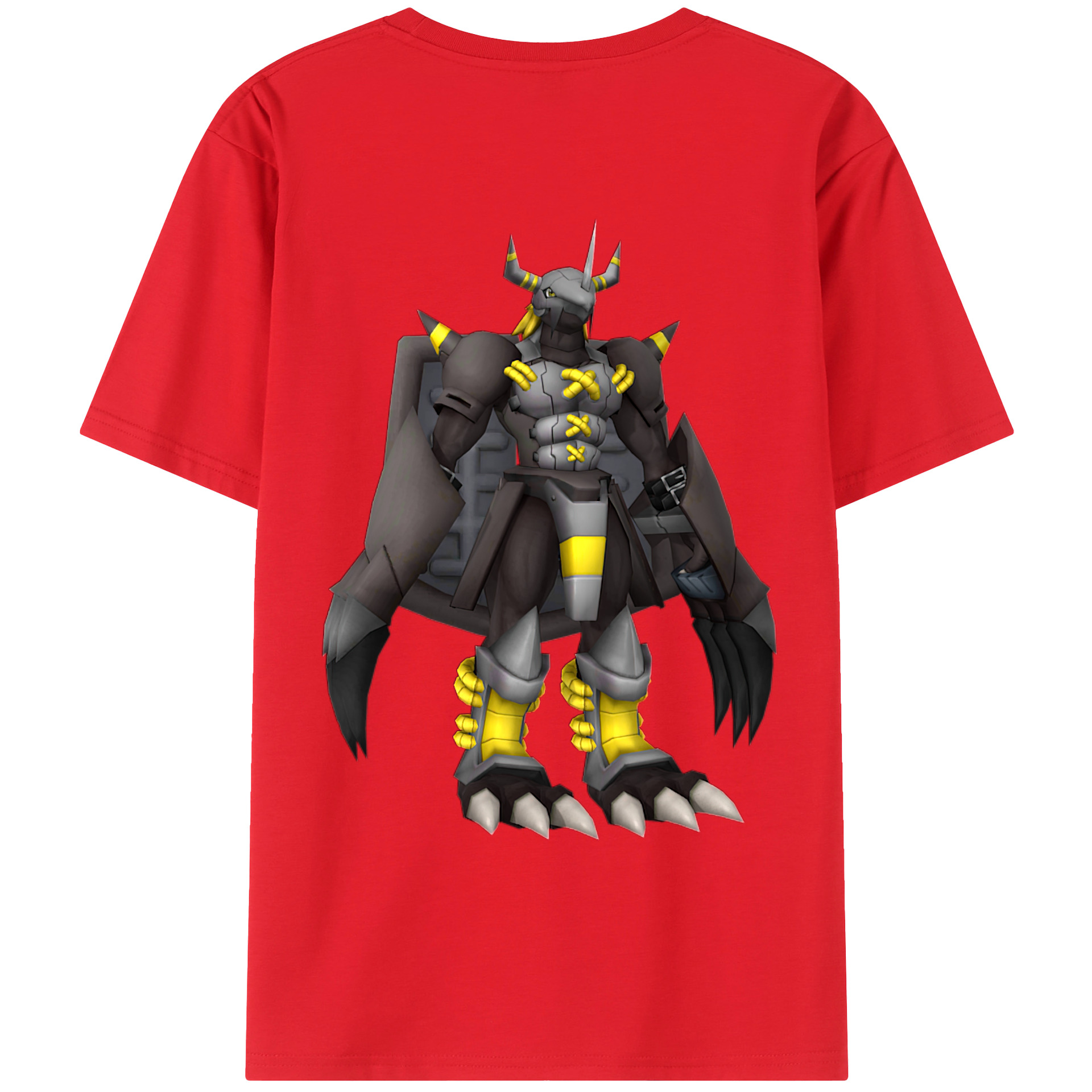 （画像用） Digimon デジタルモンスター/デジモン レディース半袖Tシャツ(バックプリント)