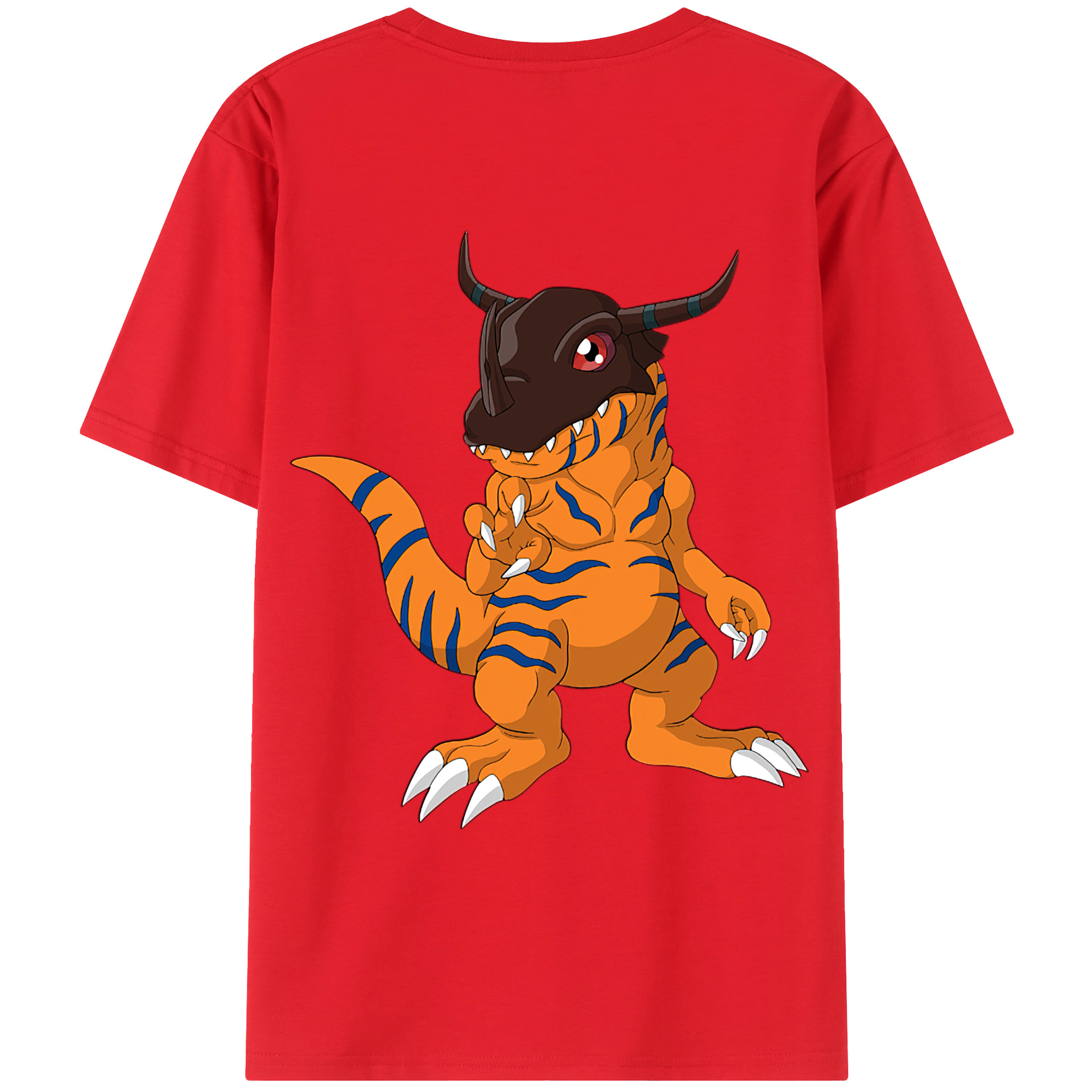 （画像用） Digimon デジタルモンスター/デジモン レディース半袖Tシャツ(バックプリント)