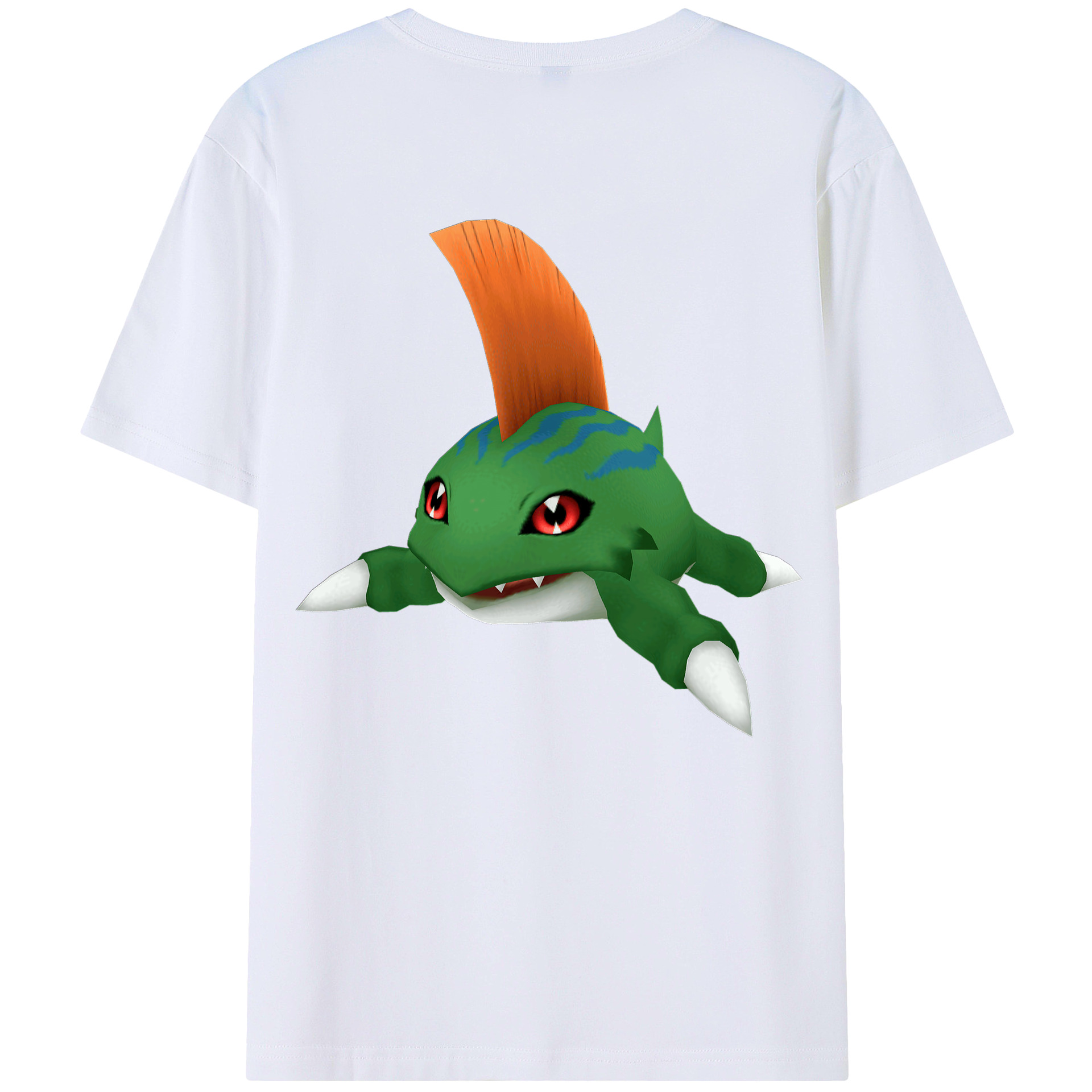 （画像用） Digimon デジタルモンスター/デジモン レディース半袖Tシャツ(バックプリント)