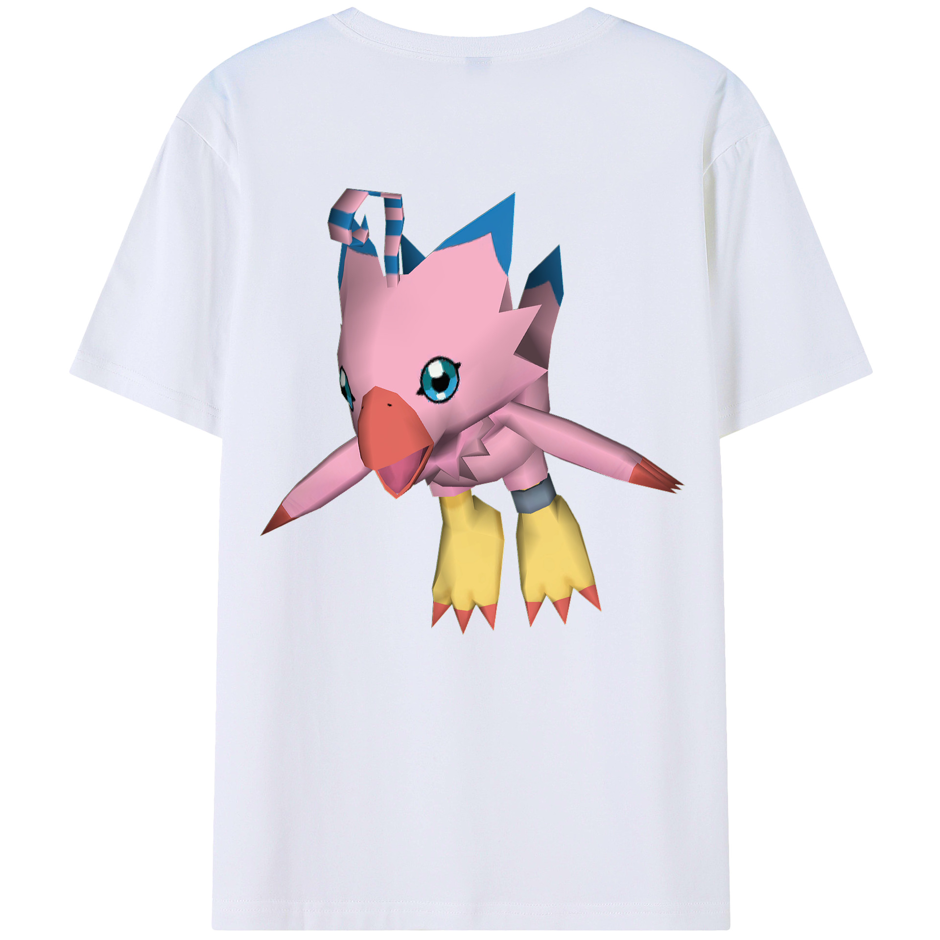 （画像用） Digimon デジタルモンスター/デジモン レディース半袖Tシャツ(バックプリント)