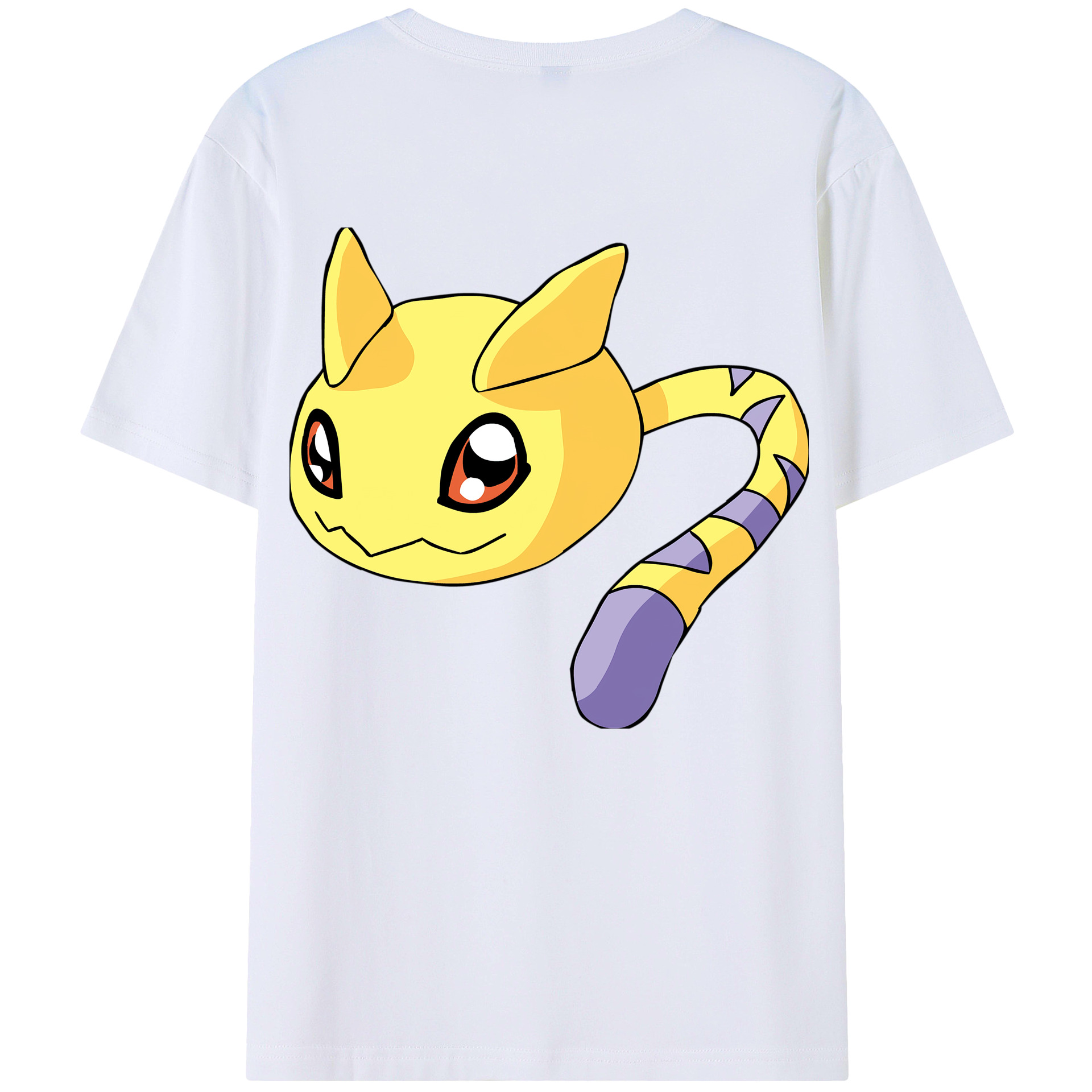 （画像用） Digimon デジタルモンスター/デジモン レディース半袖Tシャツ(バックプリント)