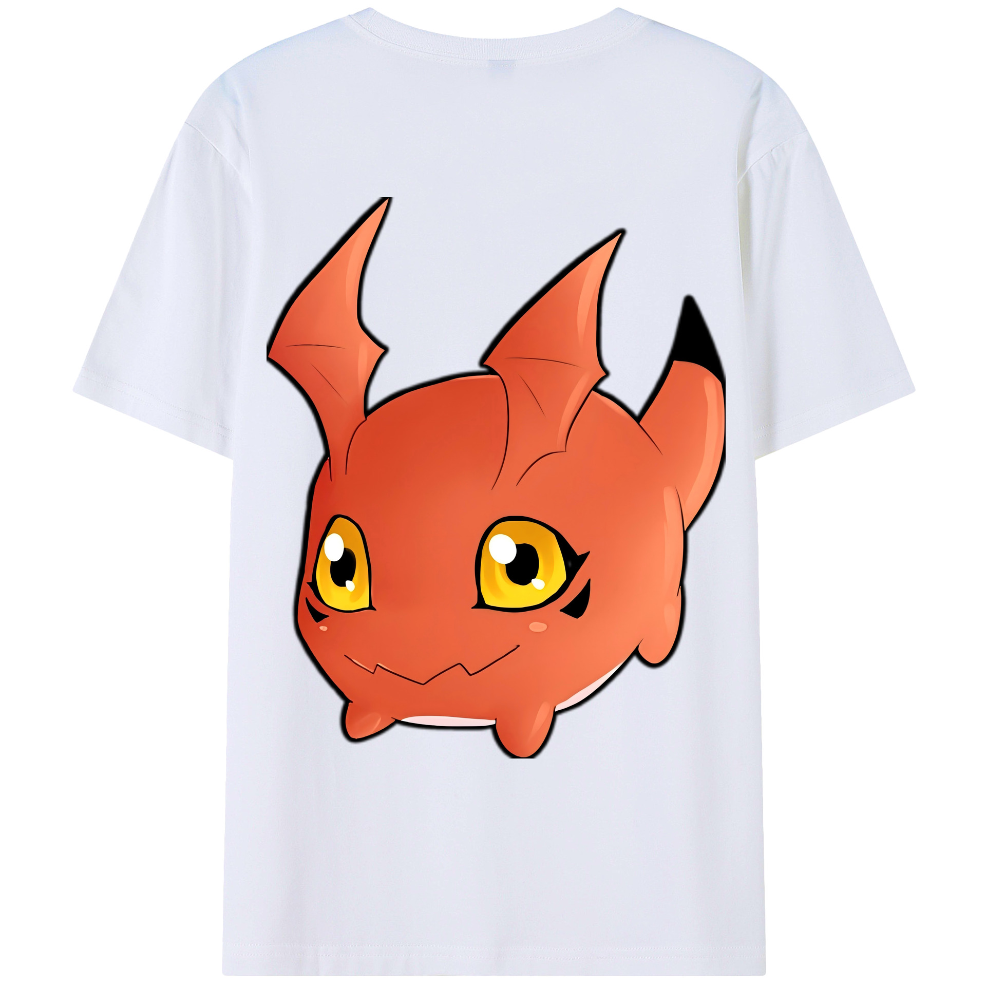 （画像用） Digimon デジタルモンスター/デジモン レディース半袖Tシャツ(バックプリント)