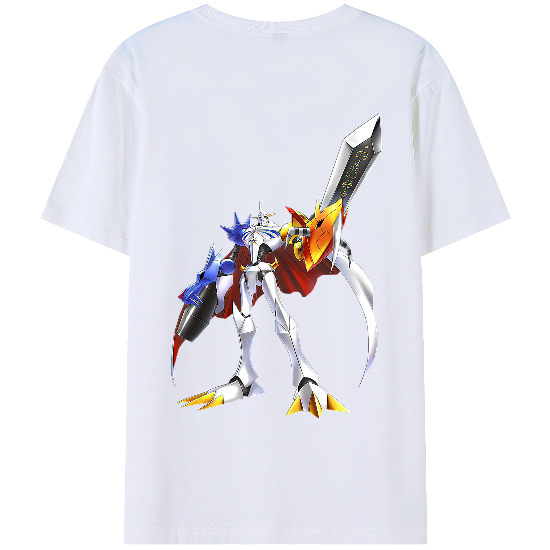 （画像用） Digimon デジタルモンスター/デジモン レディース半袖Tシャツ(バックプリント)