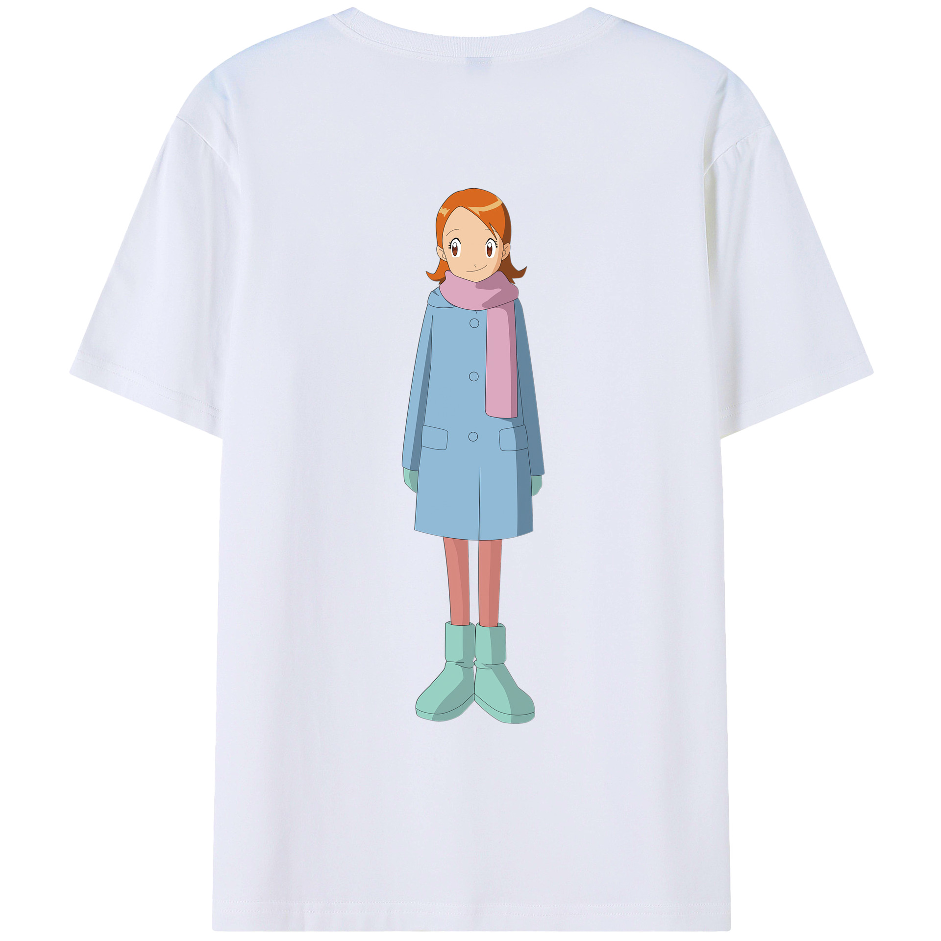 （画像用） Digimon デジタルモンスター/デジモン レディース半袖Tシャツ(バックプリント)