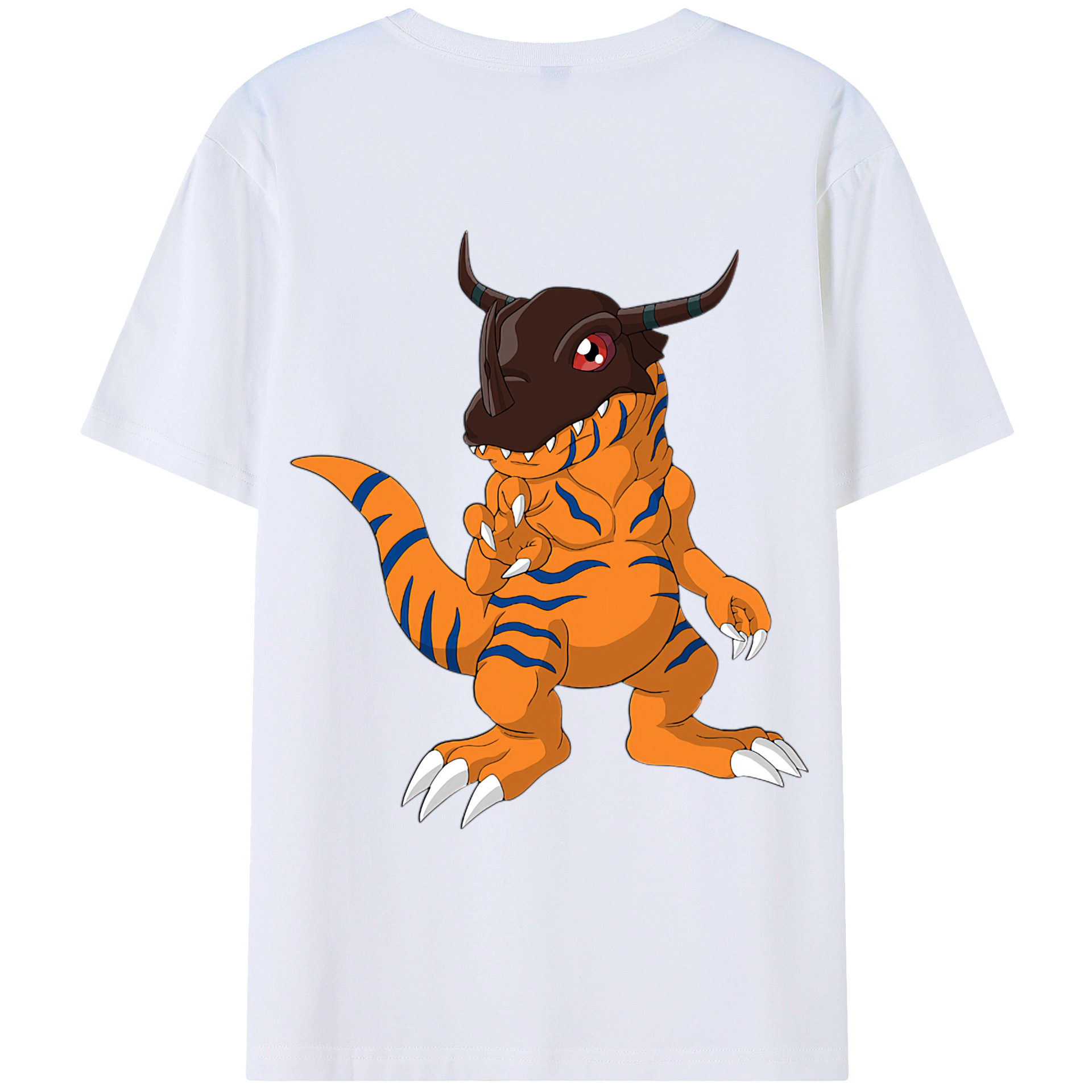 （画像用） Digimon デジタルモンスター/デジモン レディース半袖Tシャツ(バックプリント)
