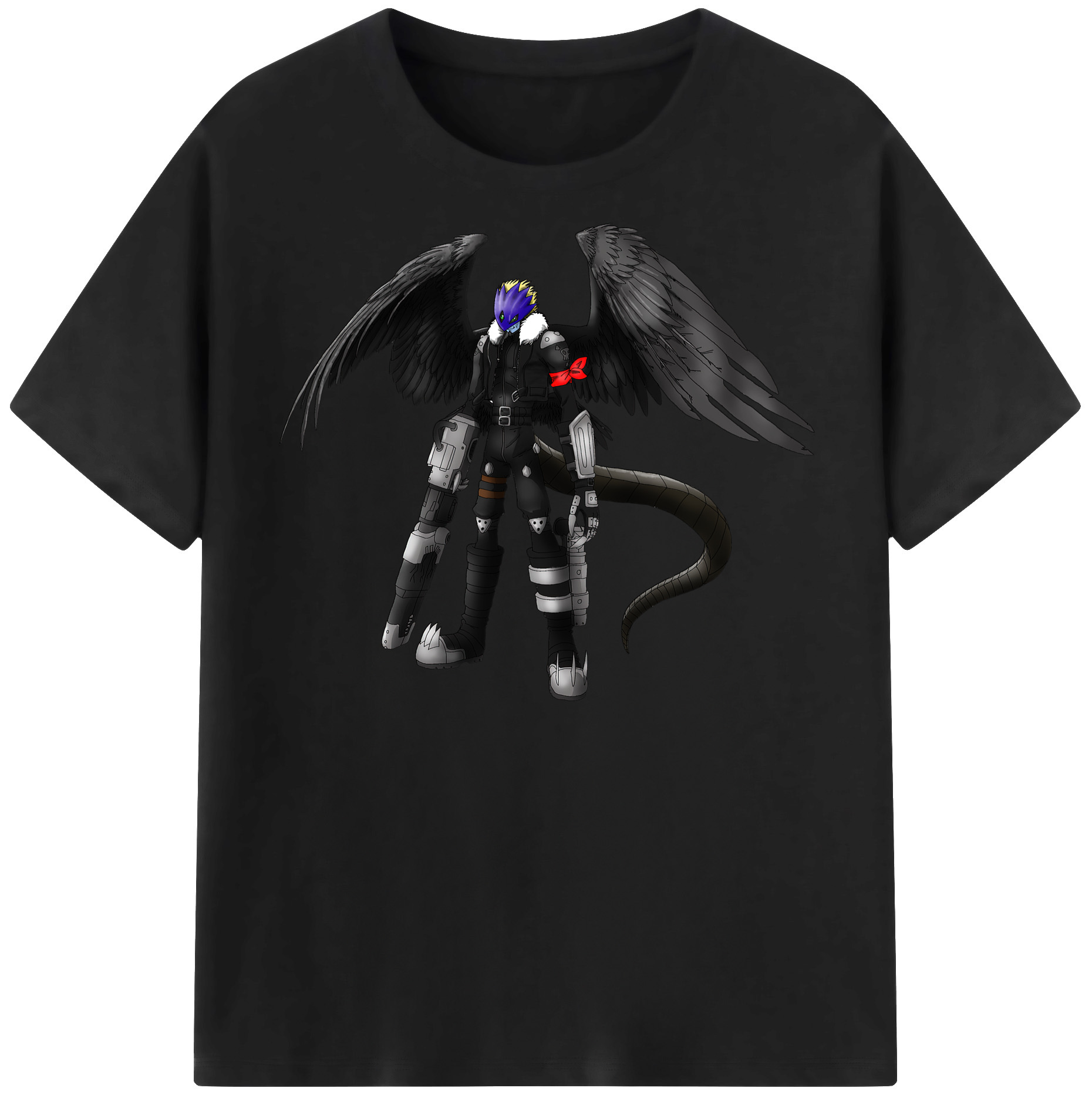 （画像用） Digimon デジタルモンスター/デジモン レディースカジュアルプリントTシャツ（綿100％）