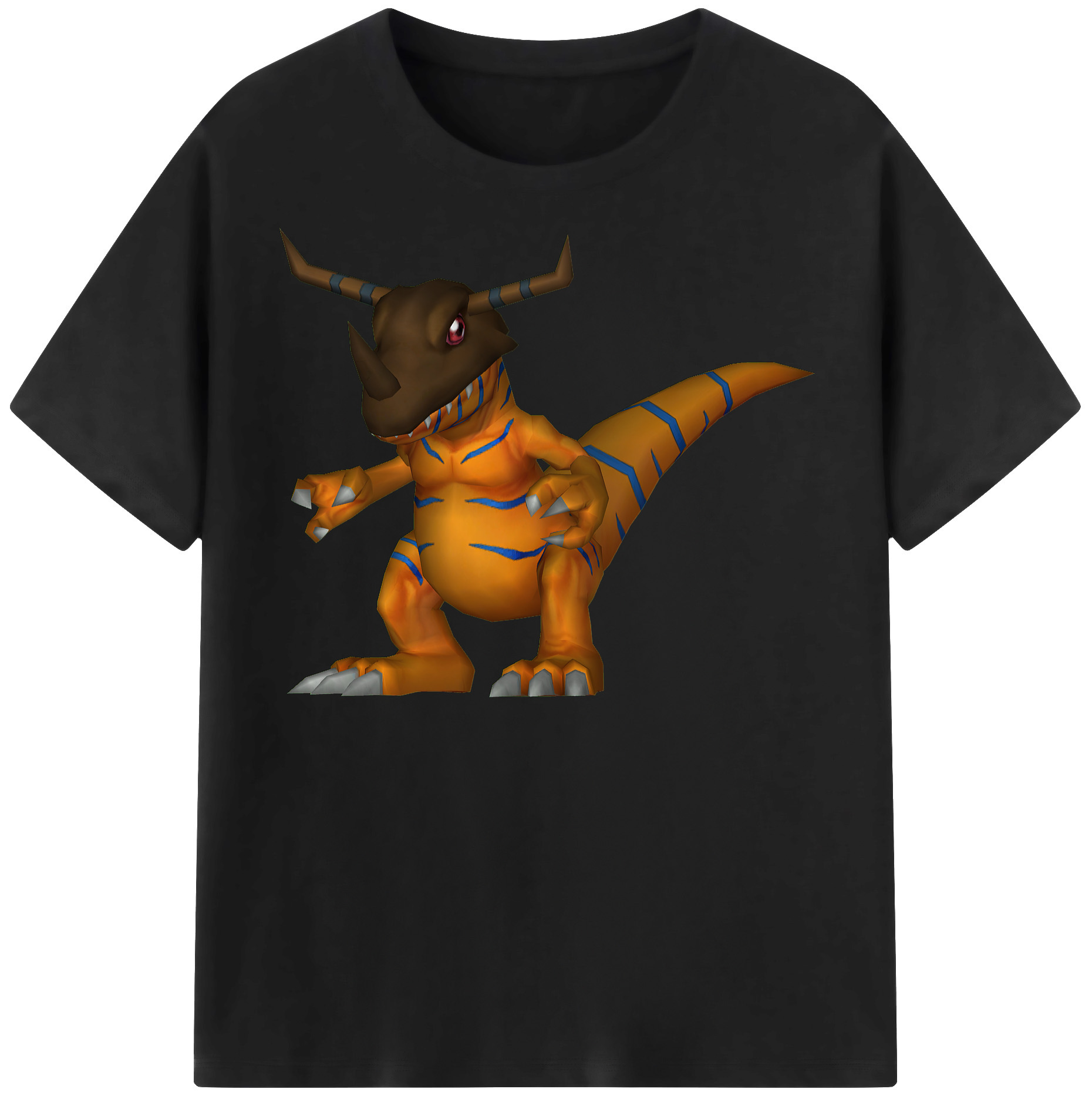 （画像用） Digimon デジタルモンスター/デジモン レディースカジュアルプリントTシャツ（綿100％）