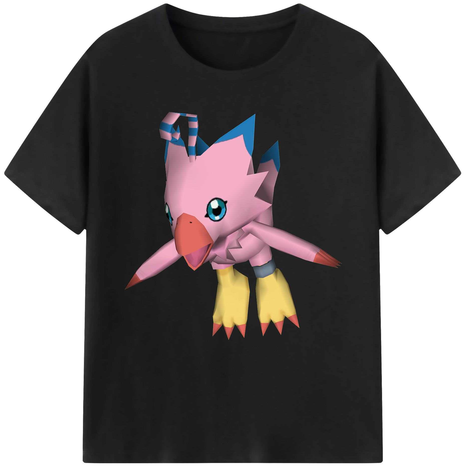 （画像用） Digimon デジタルモンスター/デジモン レディースカジュアルプリントTシャツ（綿100％）