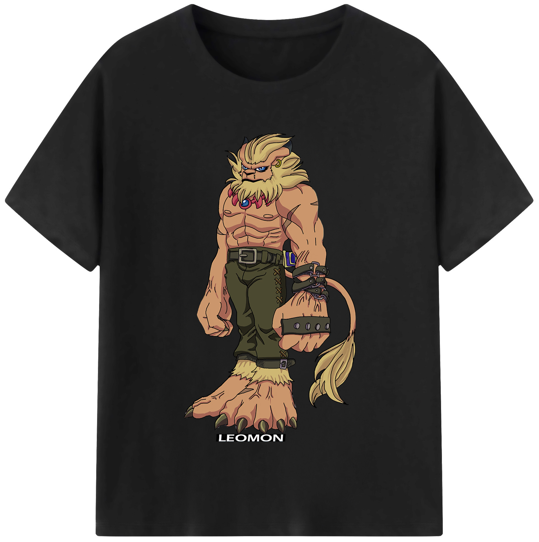 （画像用） Digimon デジタルモンスター/デジモン レディースカジュアルプリントTシャツ（綿100％）