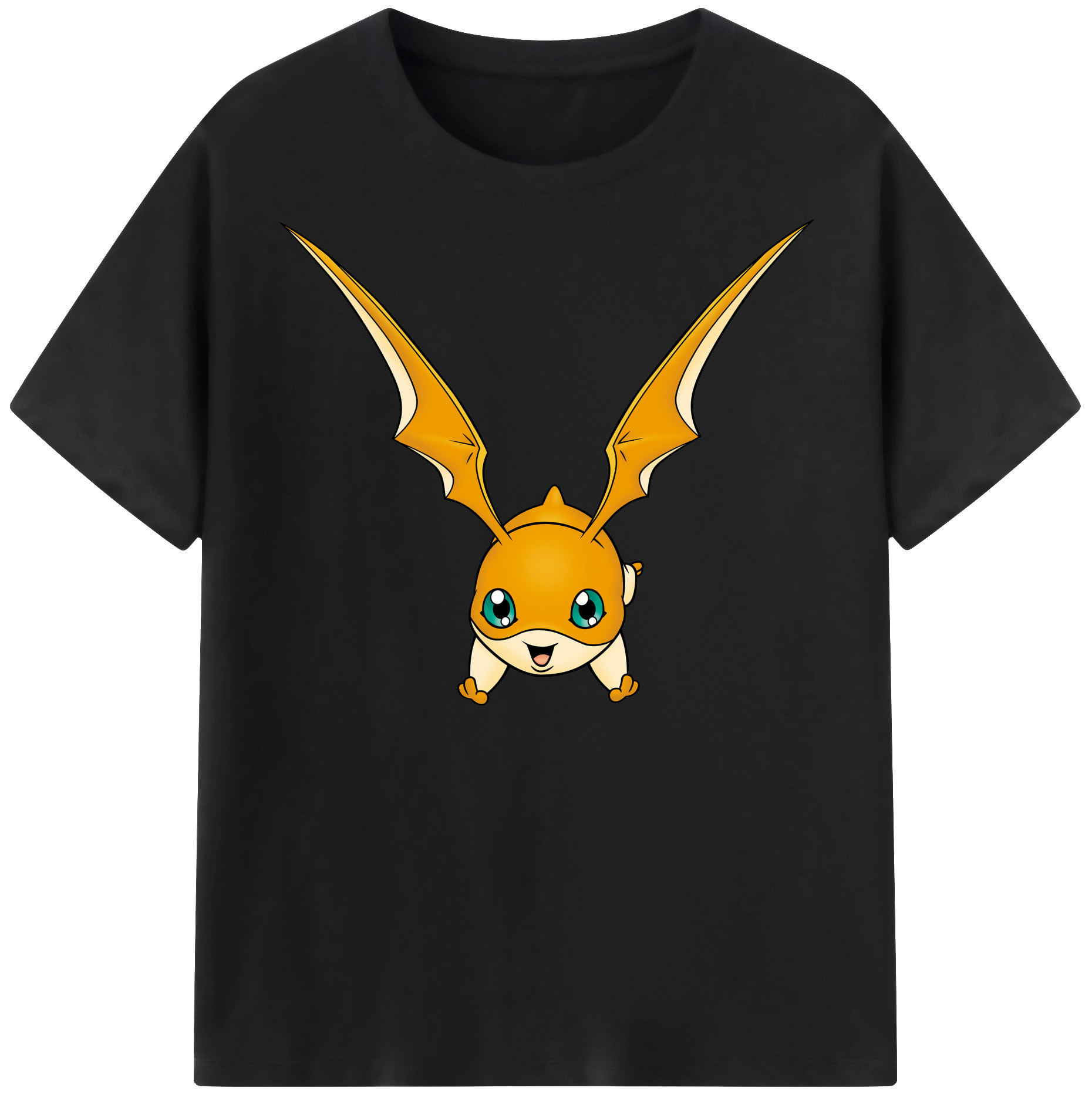 （画像用） Digimon デジタルモンスター/デジモン レディースカジュアルプリントTシャツ（綿100％）