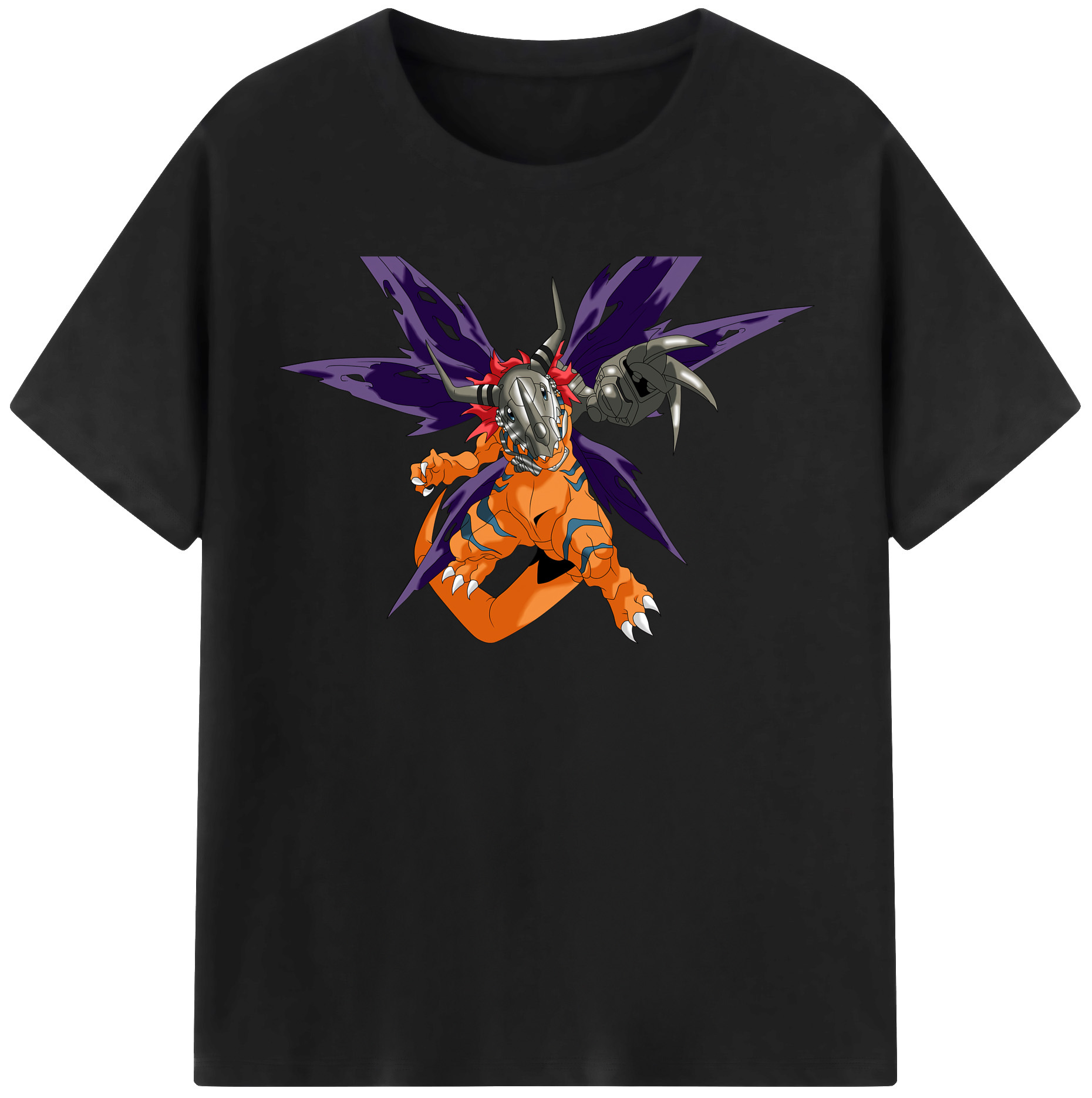 （画像用） Digimon デジタルモンスター/デジモン レディースカジュアルプリントTシャツ（綿100％）