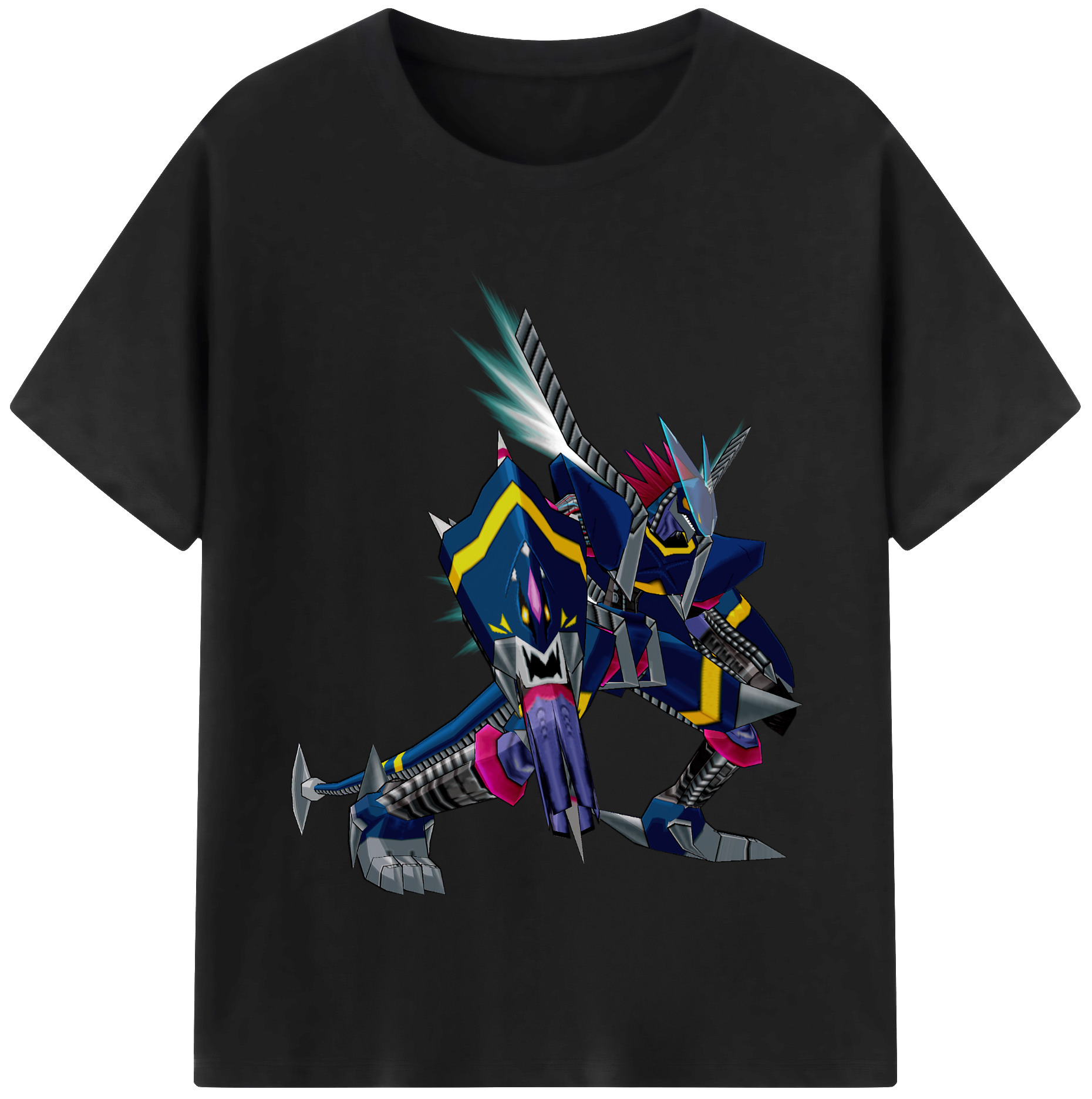 （画像用） Digimon デジタルモンスター/デジモン レディースカジュアルプリントTシャツ（綿100％）