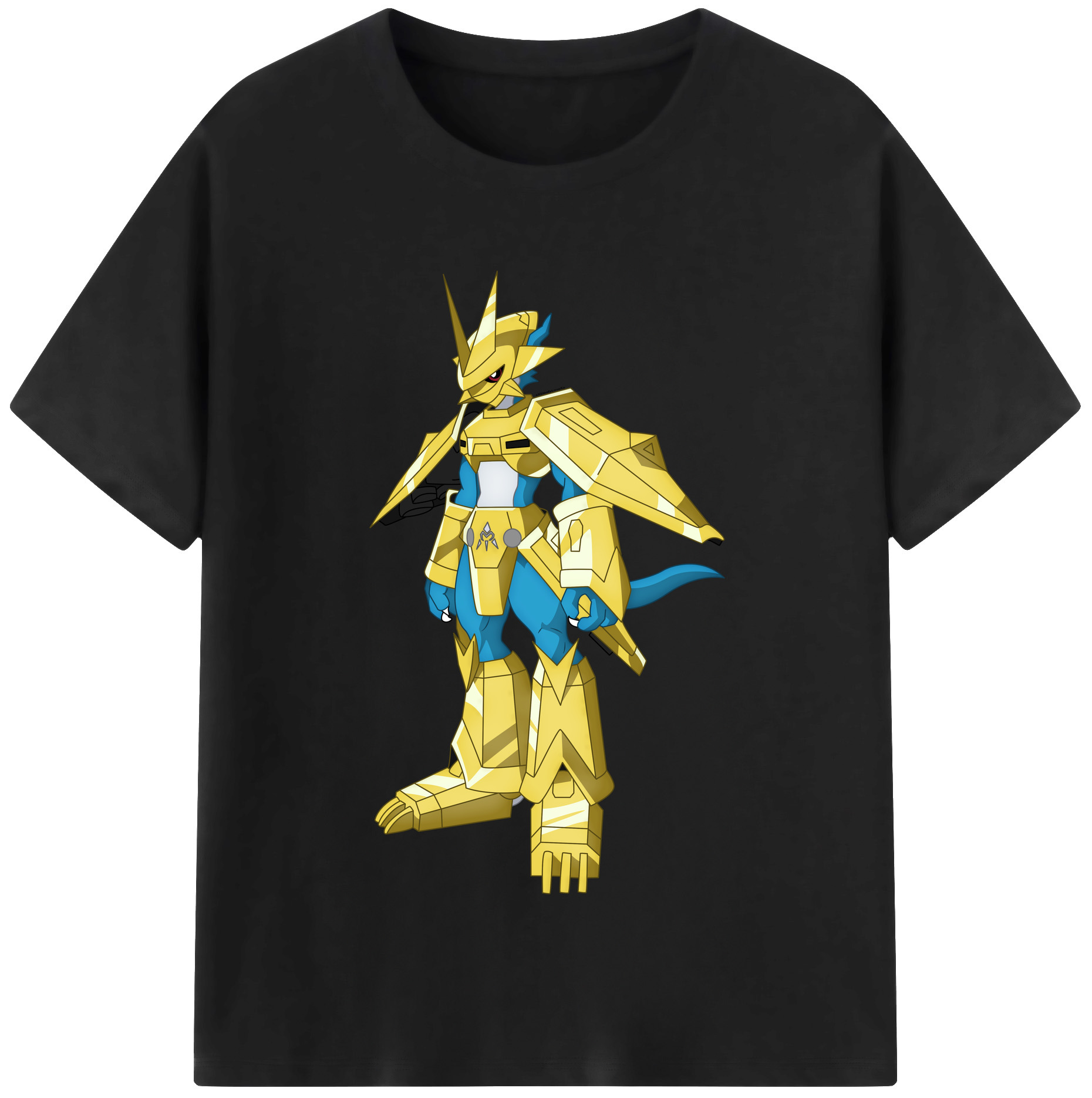 （画像用） Digimon デジタルモンスター/デジモン レディースカジュアルプリントTシャツ（綿100％）