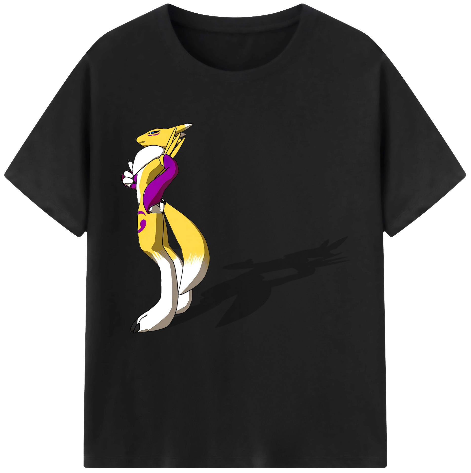 （画像用） Digimon デジタルモンスター/デジモン レディースカジュアルプリントTシャツ（綿100％）