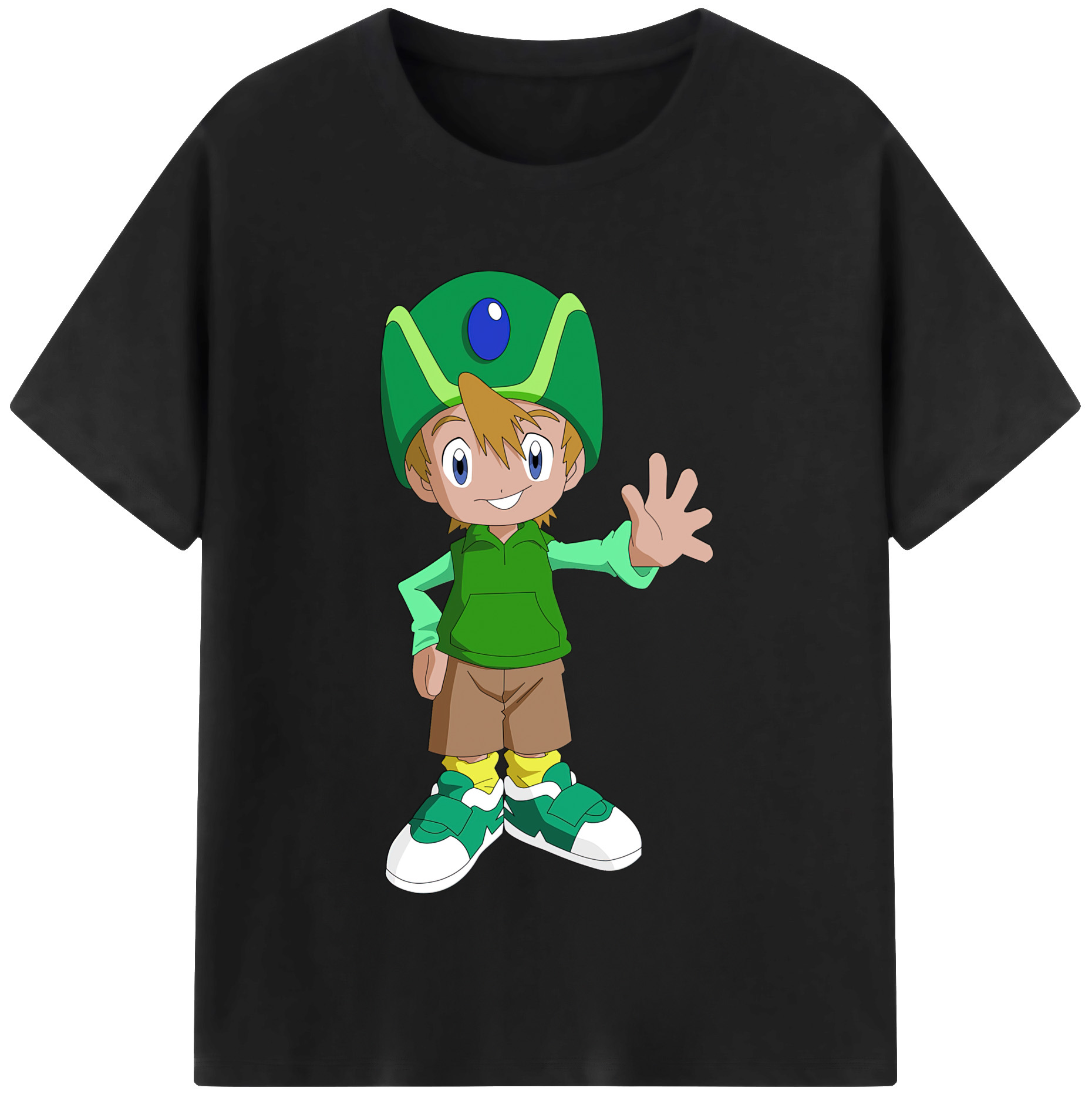 （画像用） Digimon デジタルモンスター/デジモン レディースカジュアルプリントTシャツ（綿100％）
