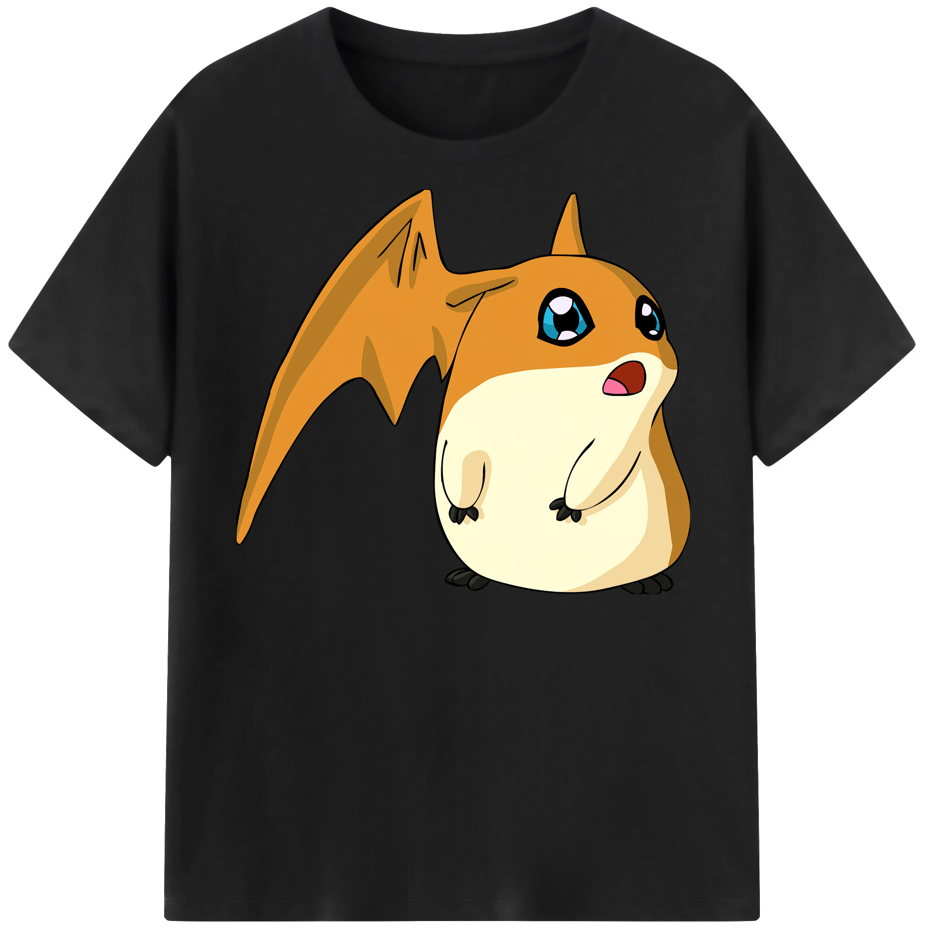 （画像用） Digimon デジタルモンスター/デジモン レディースカジュアルプリントTシャツ（綿100％）