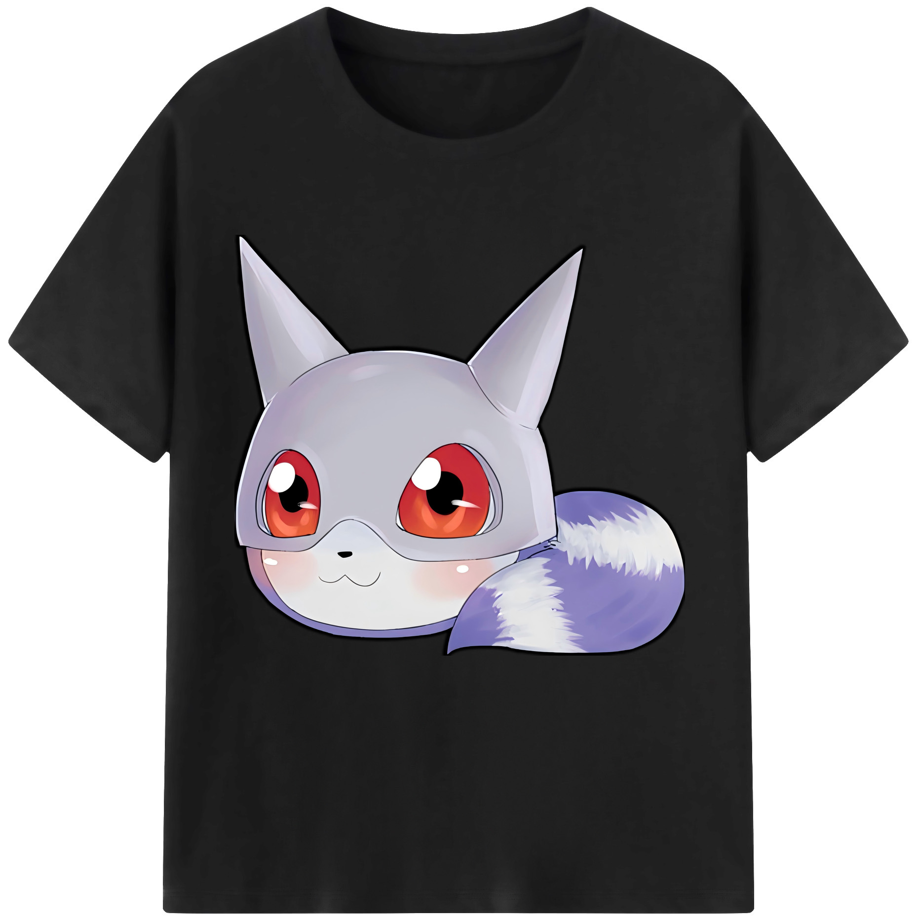 （画像用） Digimon デジタルモンスター/デジモン レディースカジュアルプリントTシャツ（綿100％）