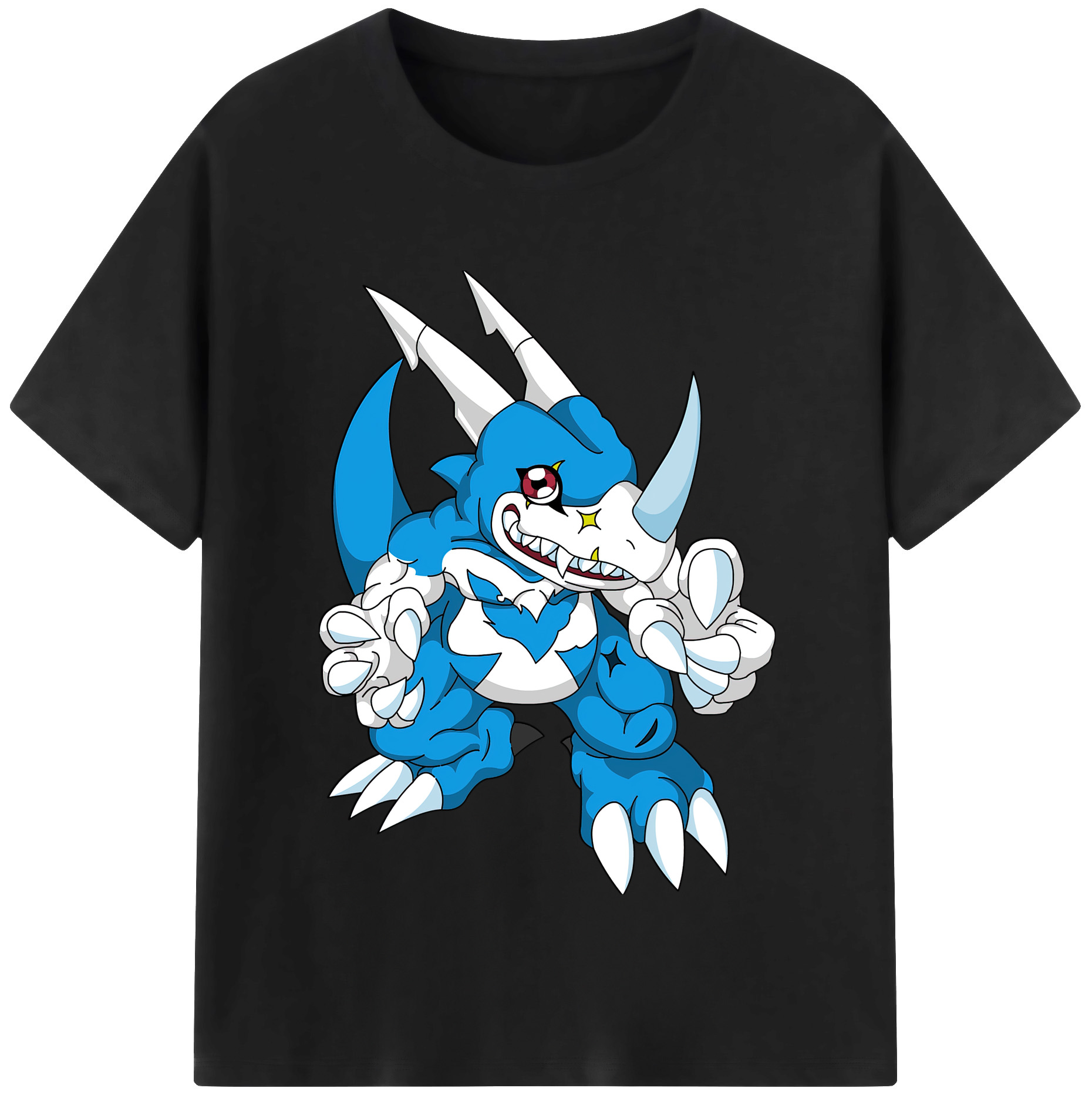 （画像用） Digimon デジタルモンスター/デジモン レディースカジュアルプリントTシャツ（綿100％）