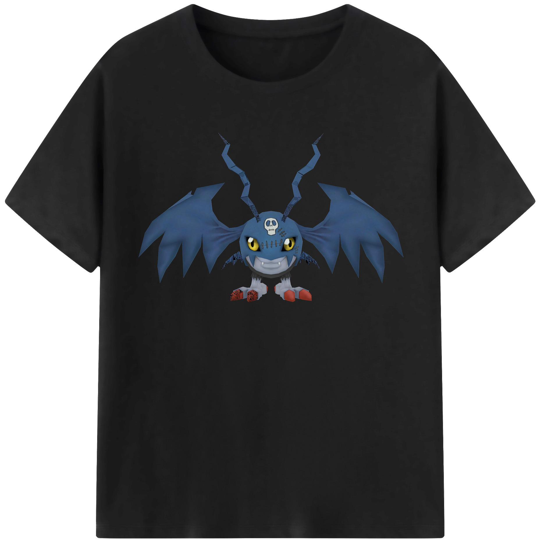 （画像用） Digimon デジタルモンスター/デジモン レディースカジュアルプリントTシャツ（綿100％）