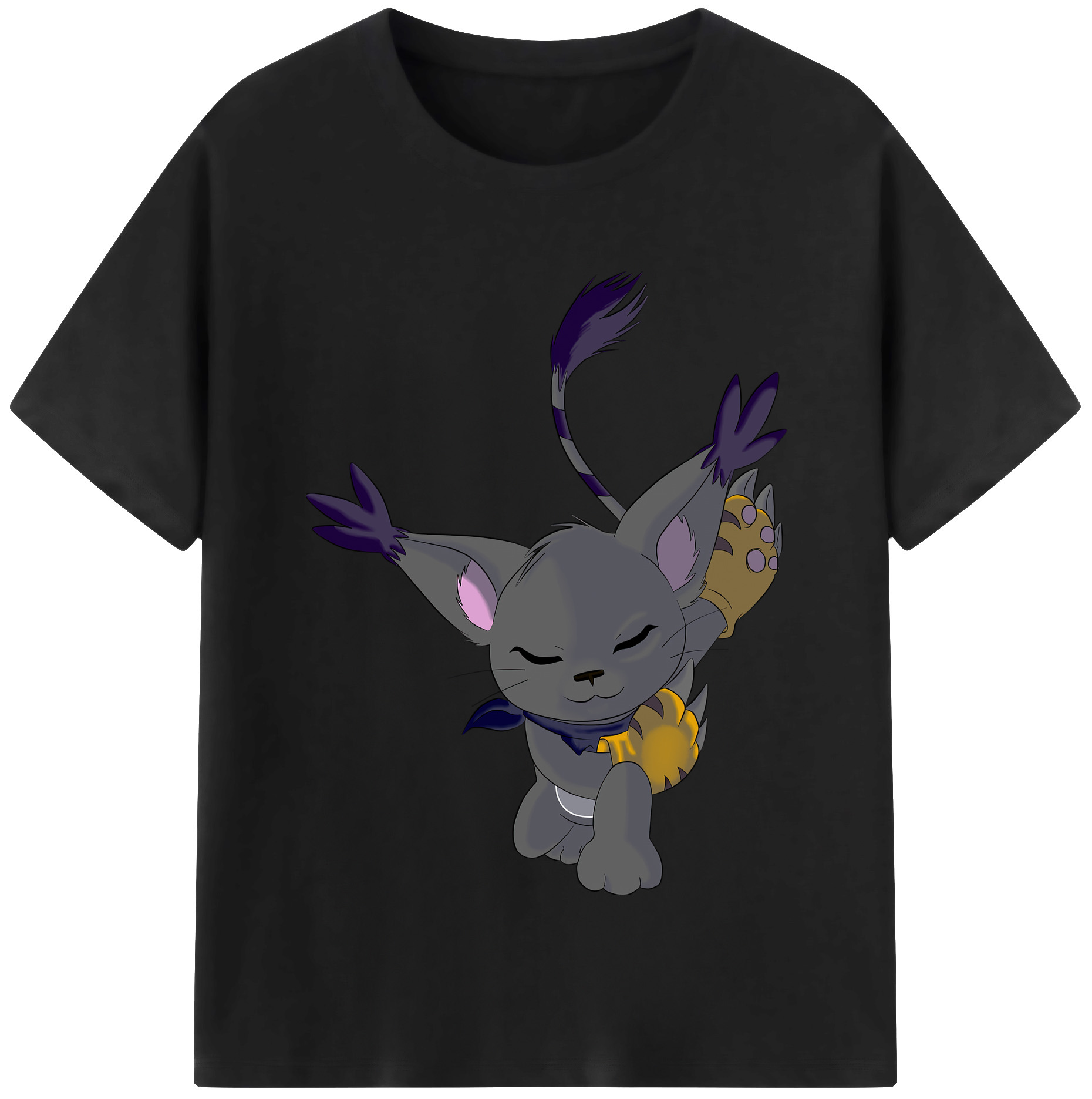 （画像用） Digimon デジタルモンスター/デジモン レディースカジュアルプリントTシャツ（綿100％）