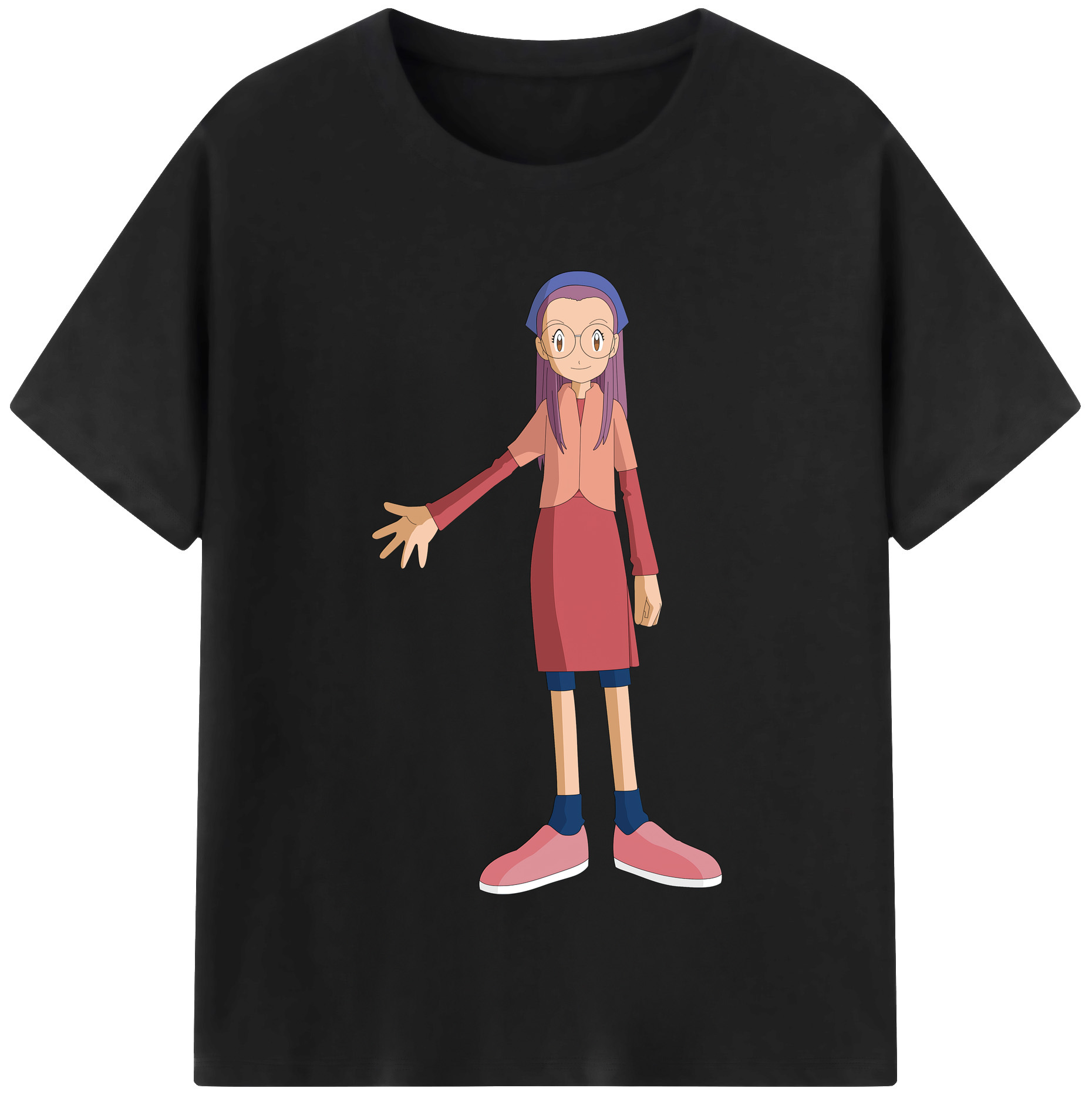 （画像用） Digimon デジタルモンスター/デジモン レディースカジュアルプリントTシャツ（綿100％）